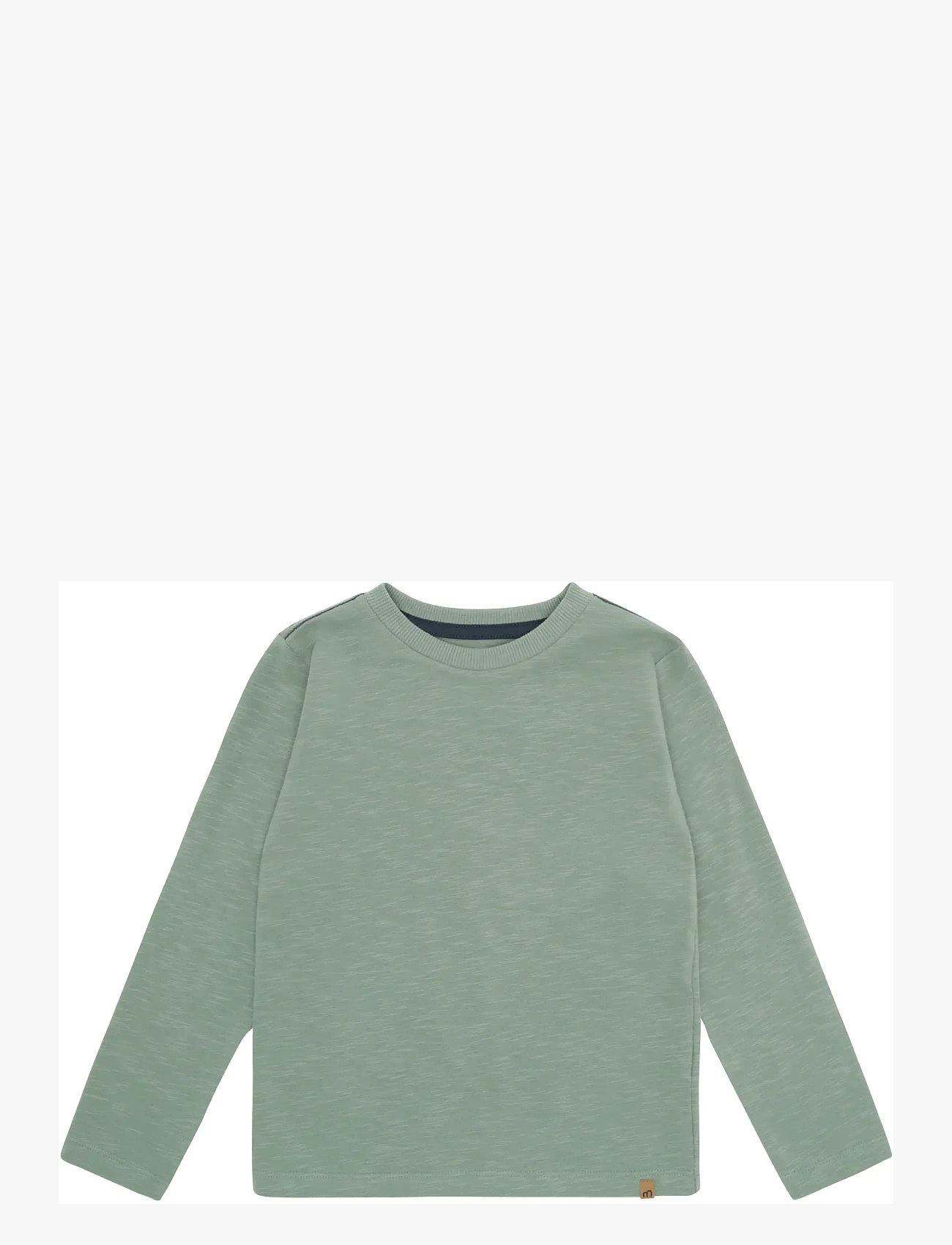 Minymo - T-shirt LS - långärmade t-shirts - lily pad - 1