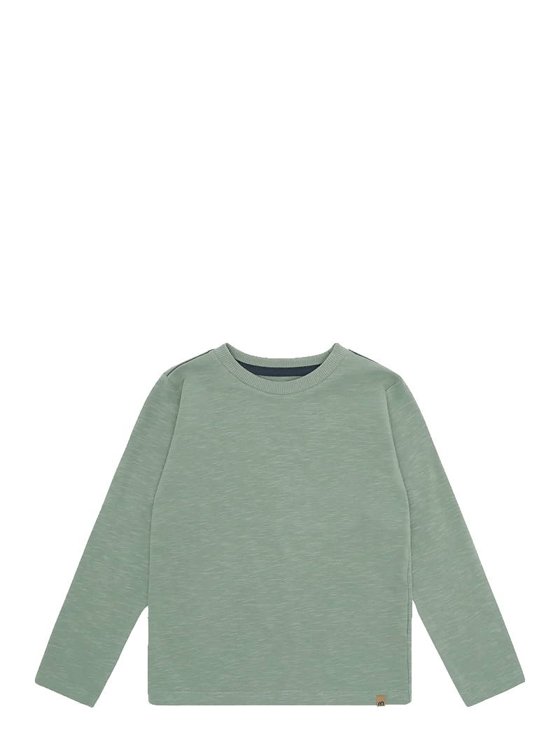 Minymo - T-shirt LS - långärmade t-shirts - lily pad - 1