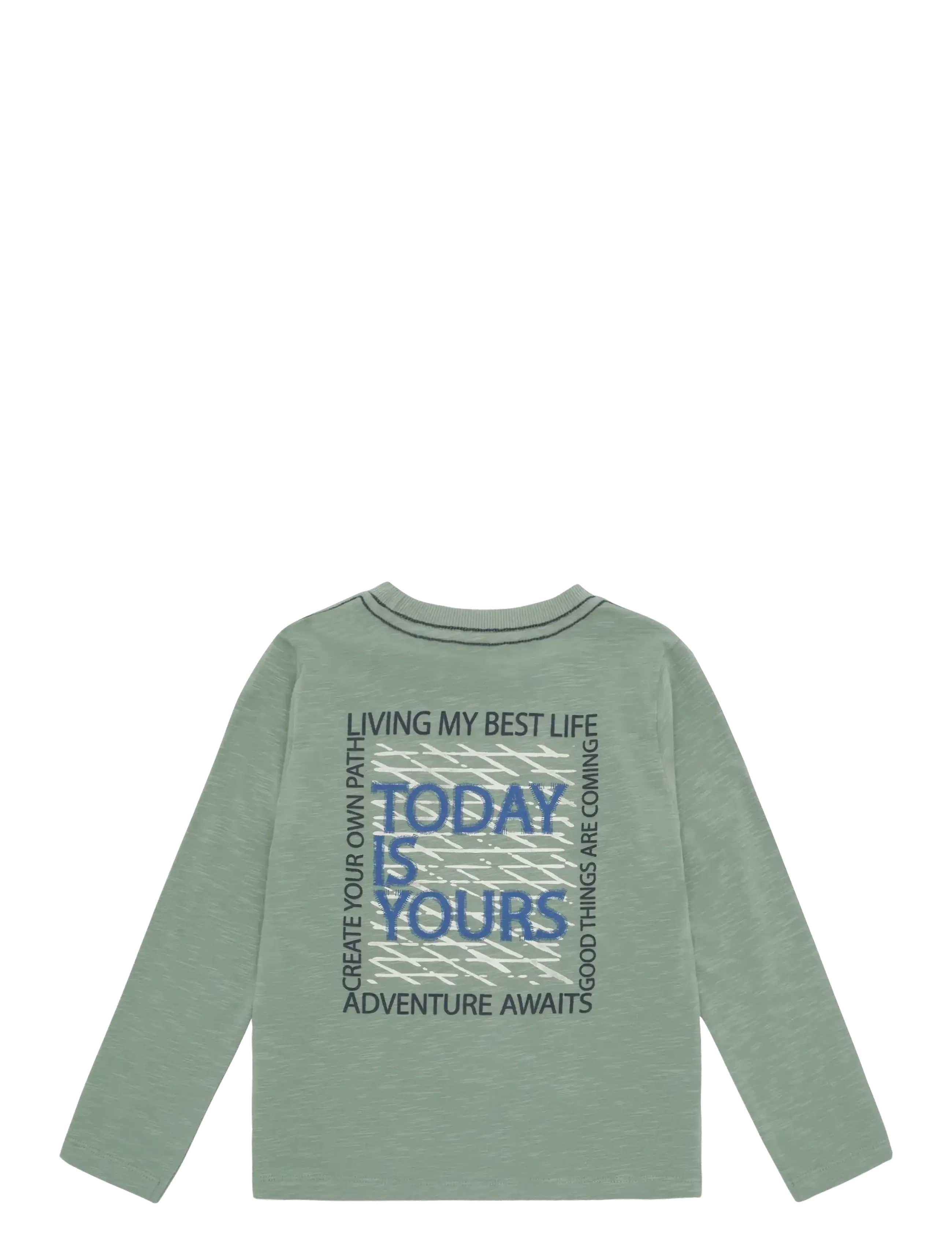 Minymo - T-shirt LS - långärmade - lily pad - 2