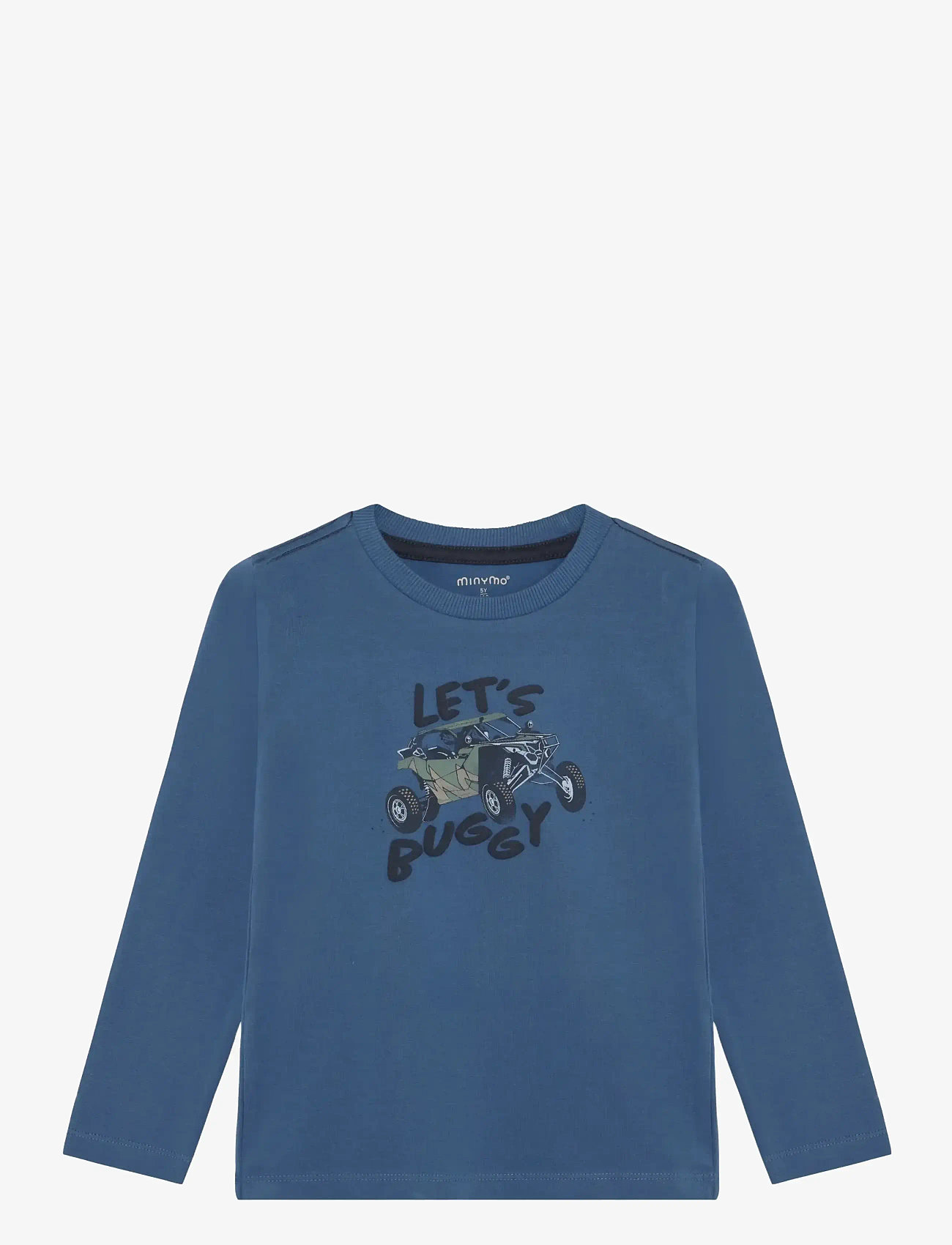 Minymo - T-shirt LS - dutch blue - 0