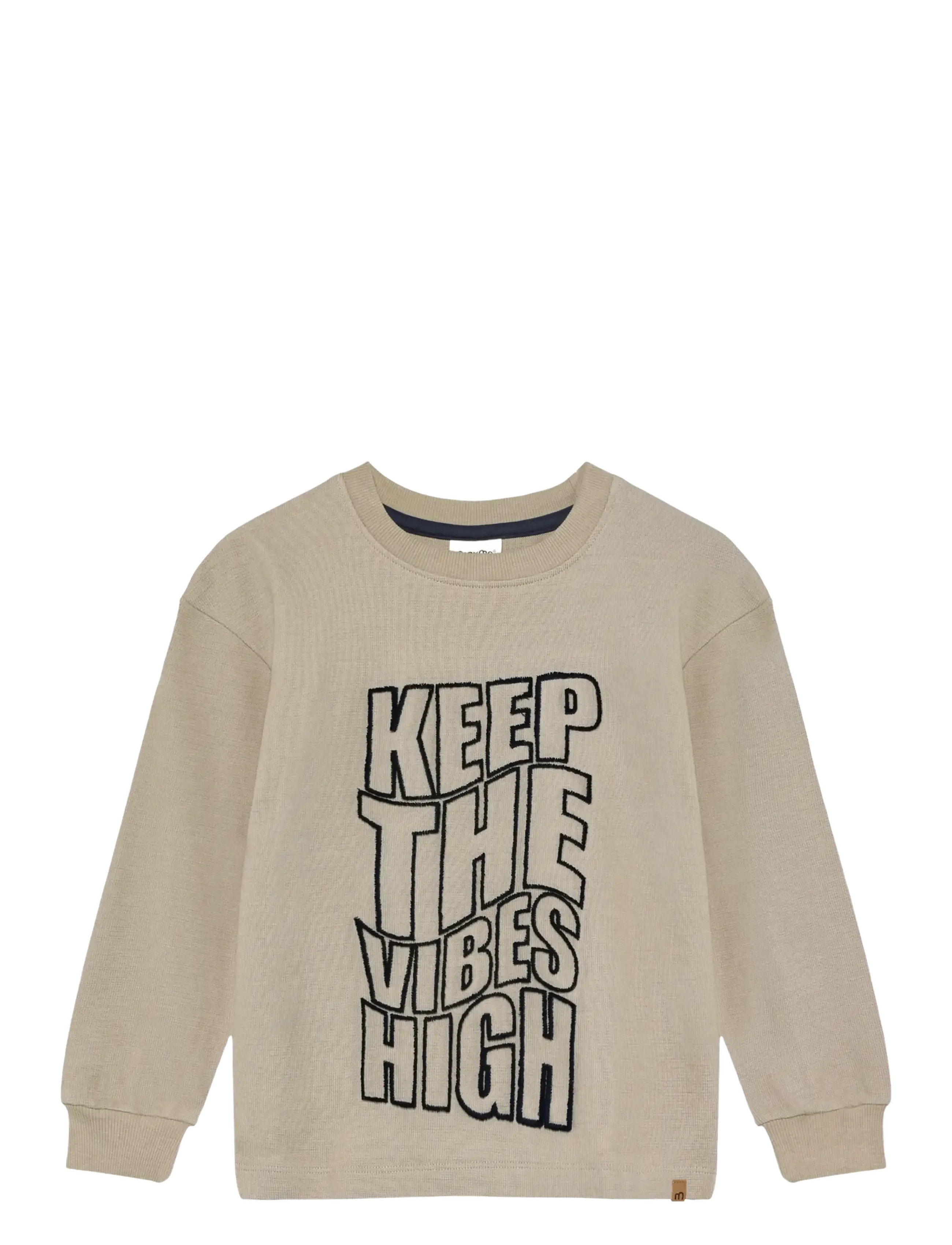 Minymo T-shirt LS - Sweatshirts & Kapuzenpullover - CROCKERY / beige