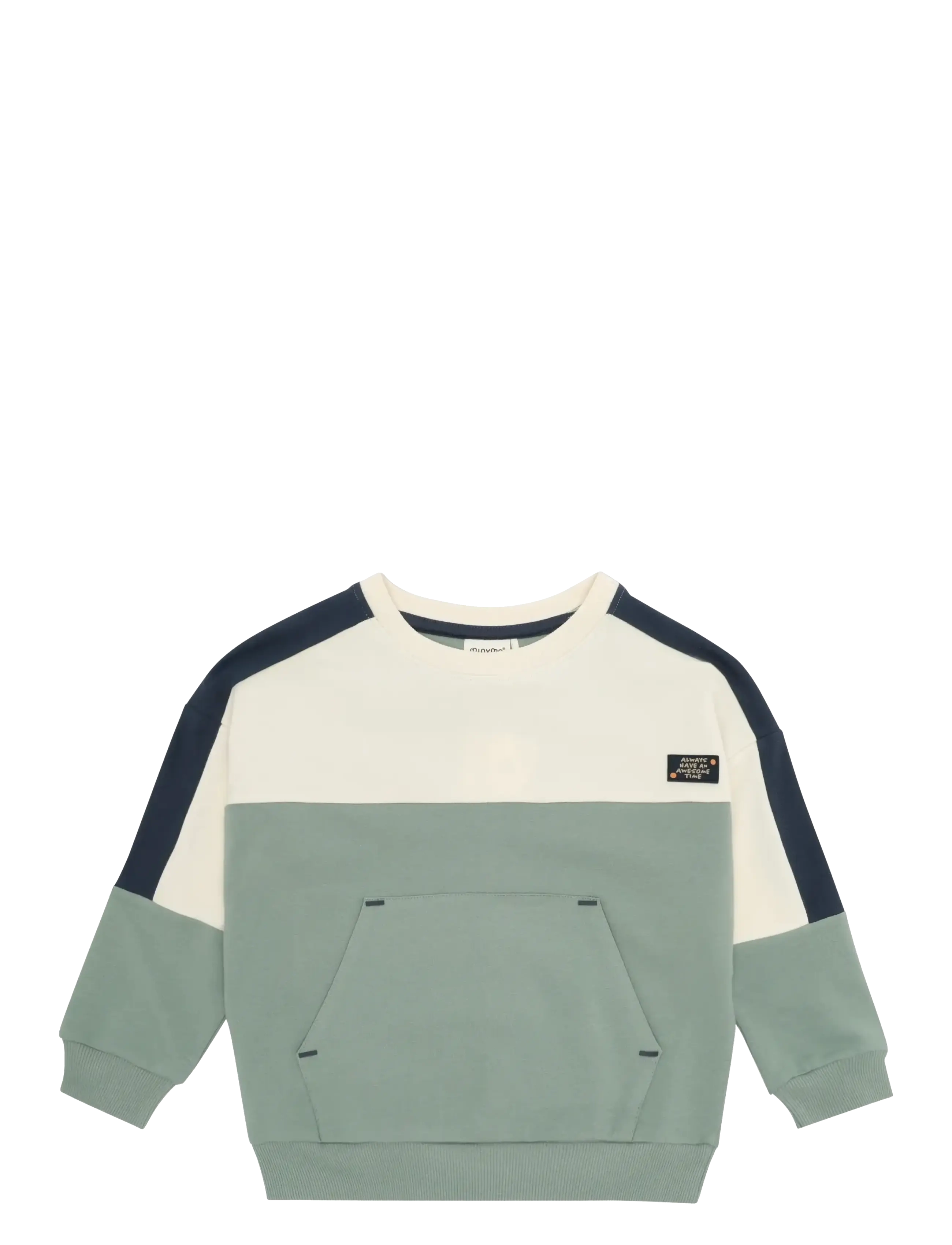 Minymo Sweatshirt LS - Neuheiten - LILY PAD / khaki/green