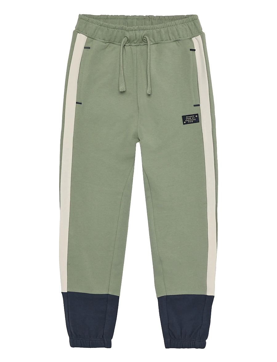 Minymo - Pants Sweat - sweatpants - lily pad - 0