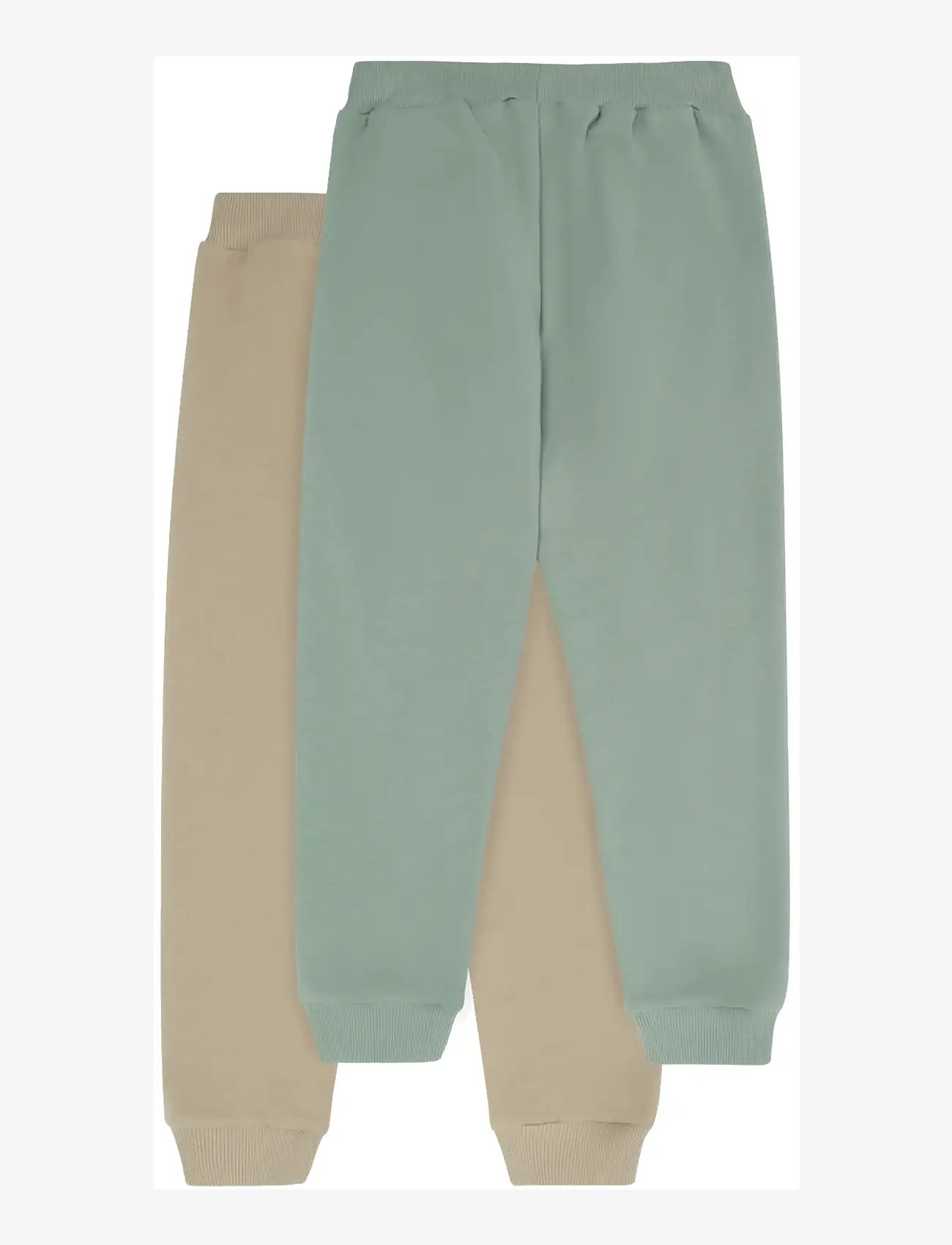 Minymo - Pants Sweat 2-Pack - sweatpants - lily pad - 1