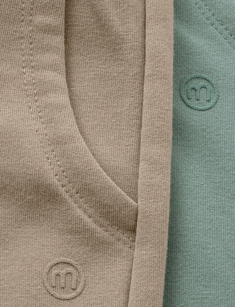 Minymo - Pants Sweat 2-Pack - sweatpants - lily pad - 4