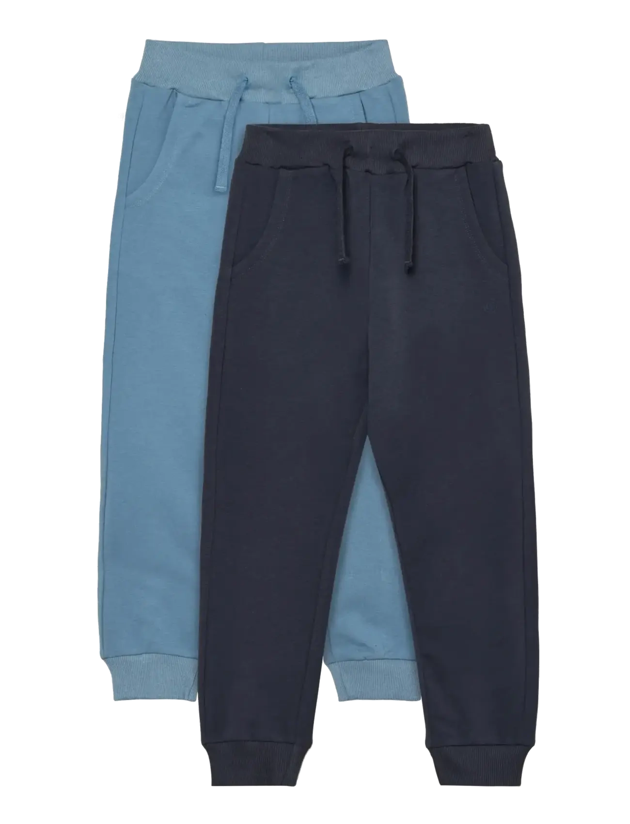 Minymo Pants Sweat 2-Pack - Alaosat - ODYSSEY GRAY / navy