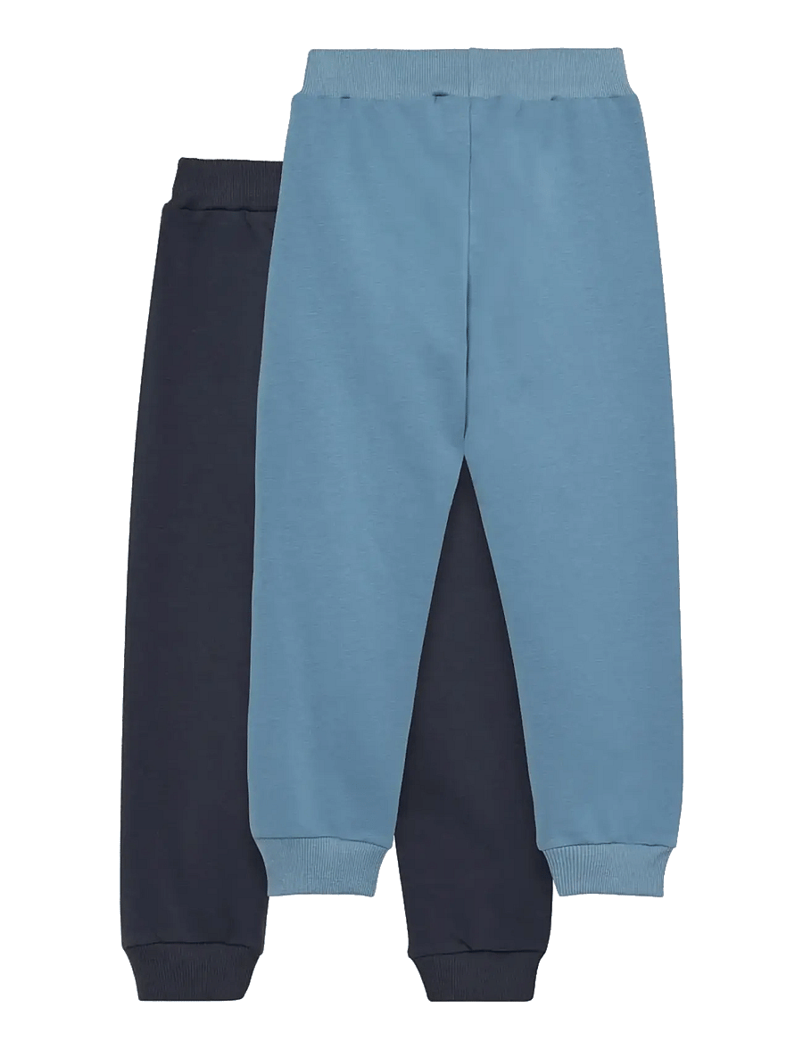 Minymo - Pants Sweat 2-Pack - jogginghosen - odyssey gray - 1