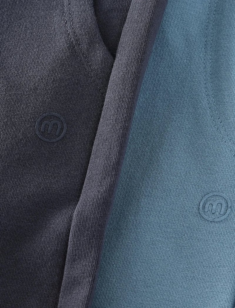 Minymo - Pants Sweat 2-Pack - sweatpants - odyssey gray - 4