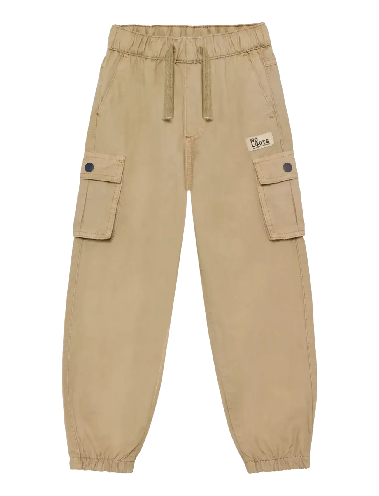 Minymo Pants Woven Ribstop - Cargobukser - CROCKERY / beige