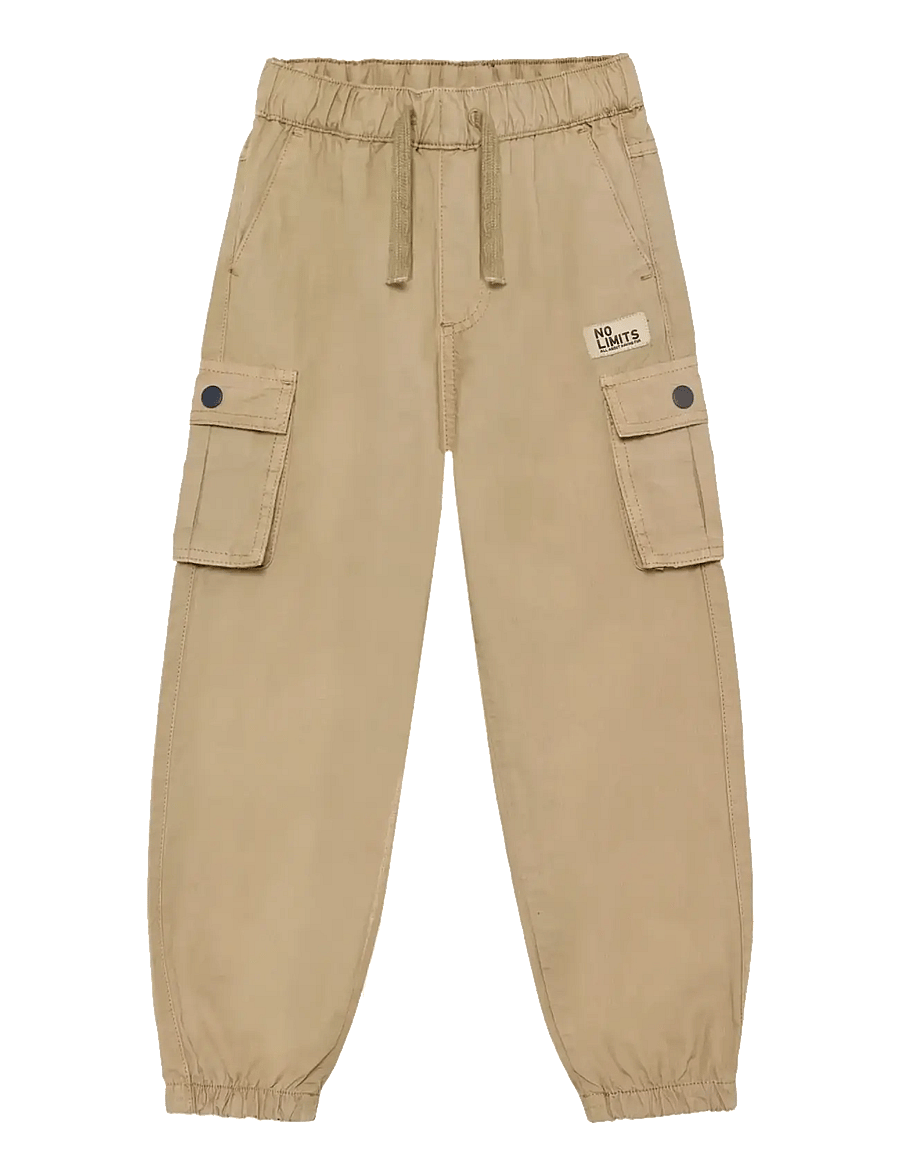Minymo - Pants Woven Ribstop - cargo-buxur - crockery - 1