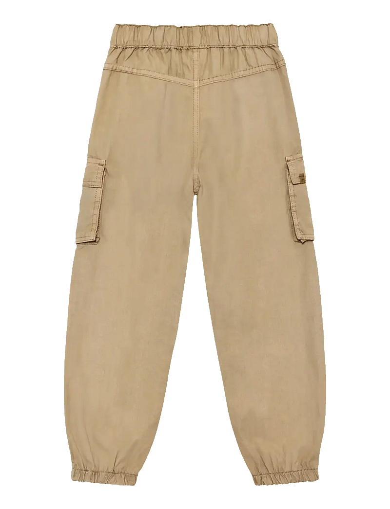 Minymo - Pants Woven Ribstop - cargohosen - crockery - 2