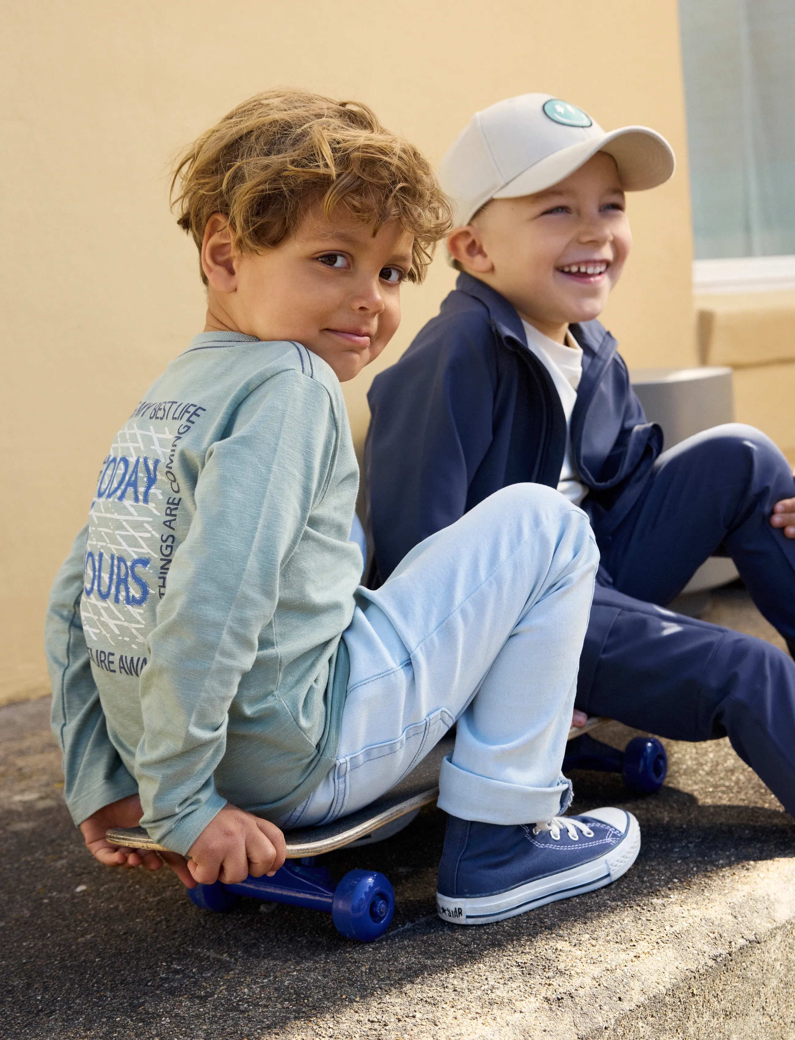 Minymo Pants Denim - Regular jeans - NIAGARA MIST / blue