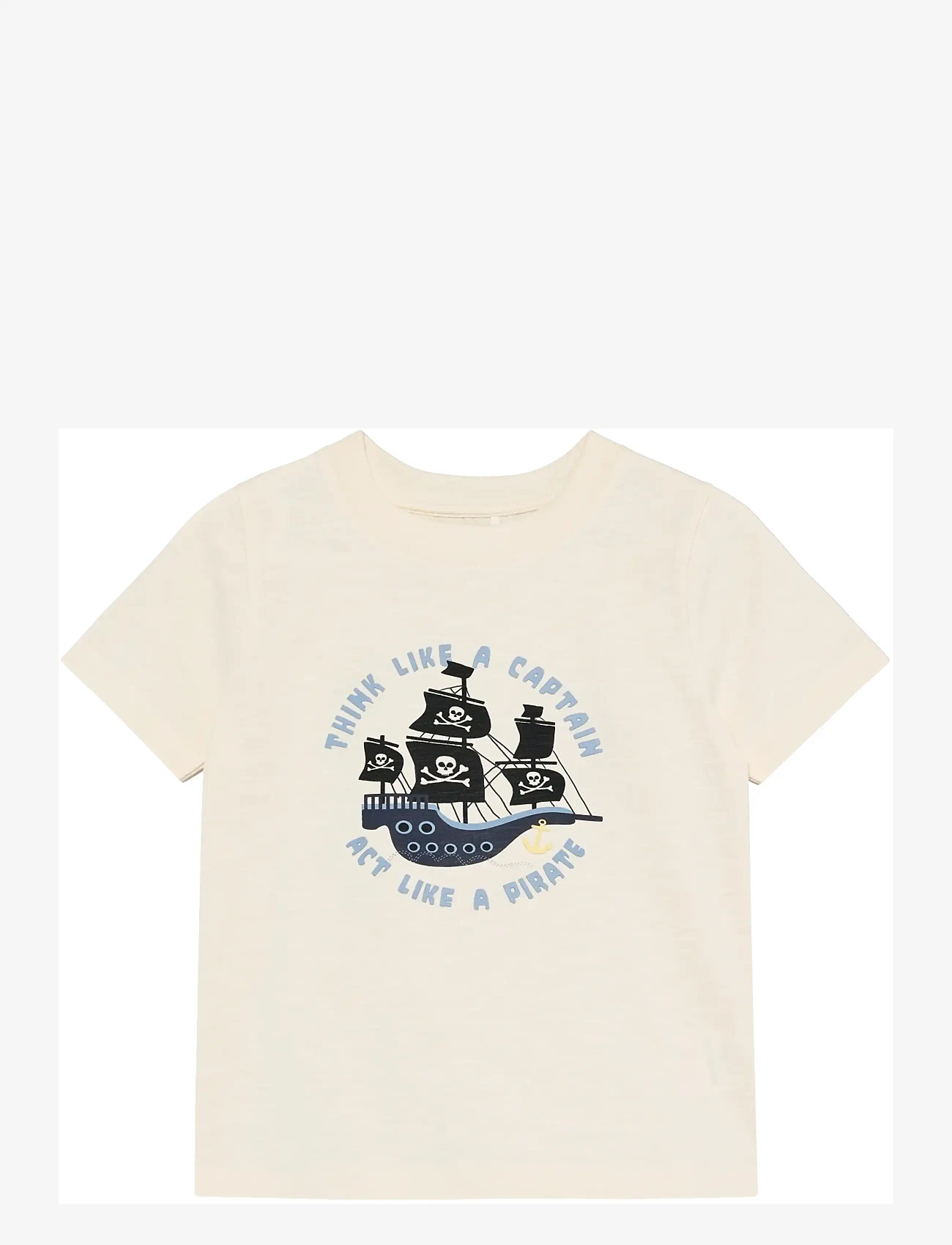 Minymo - T-shirt SS - kortærmede t-shirts - white swan - 0