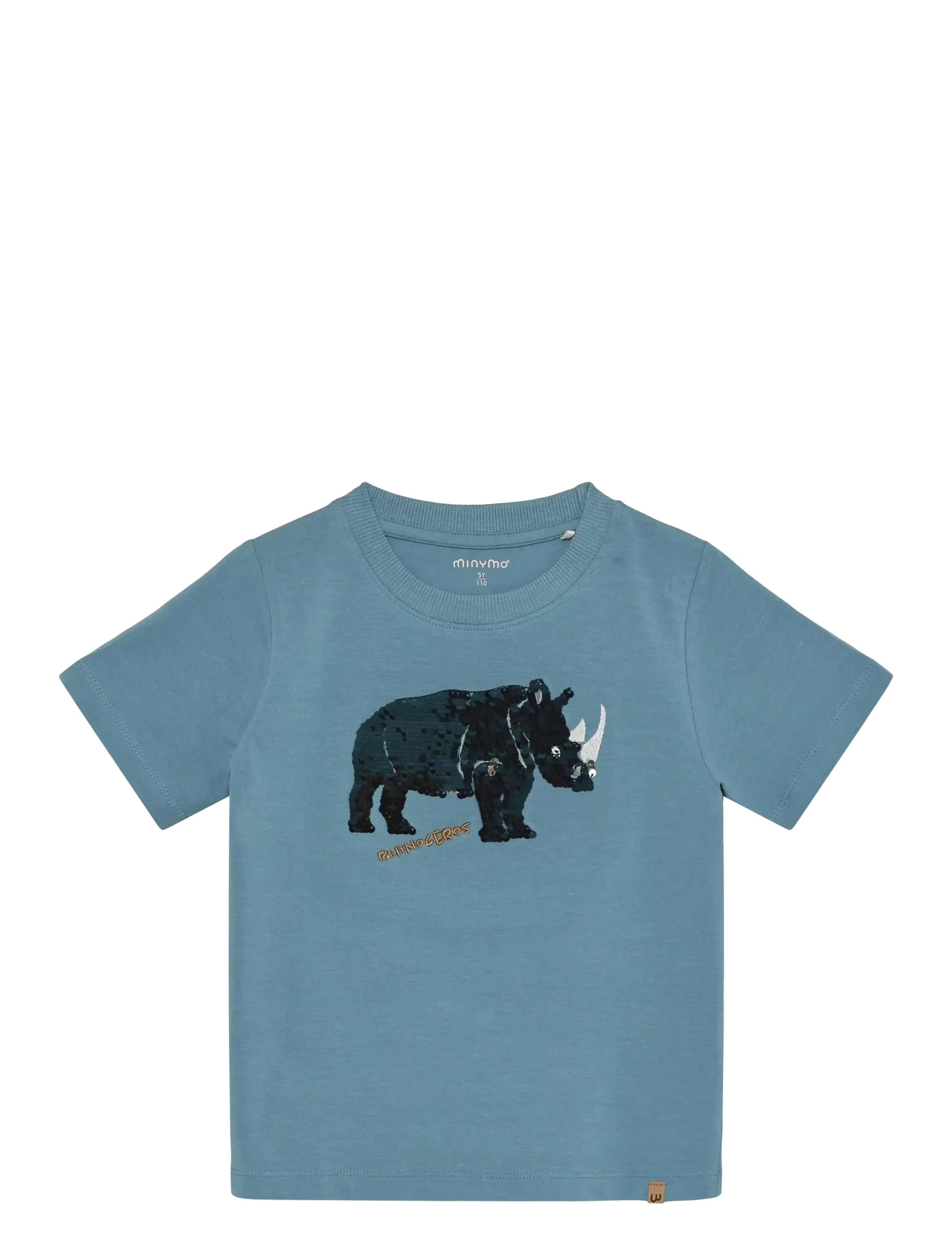 Minymo T-Shirt Ss, Kinder, Piraten T-Shirt, Blau, Gr: 116