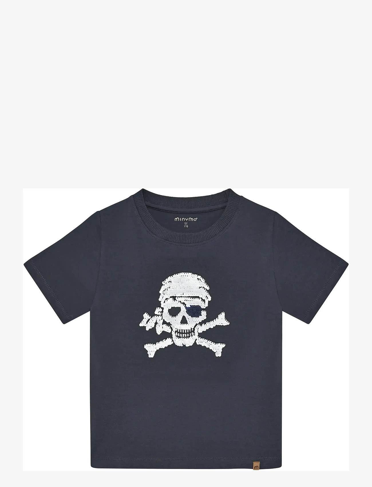 Minymo - T-shirt SS - kurzärmelige - odyssey gray - 0