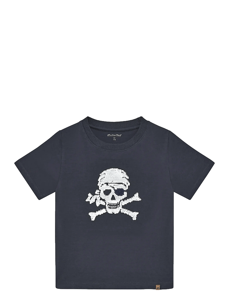 Minymo - T-shirt SS - kurzärmelige - odyssey gray - 0