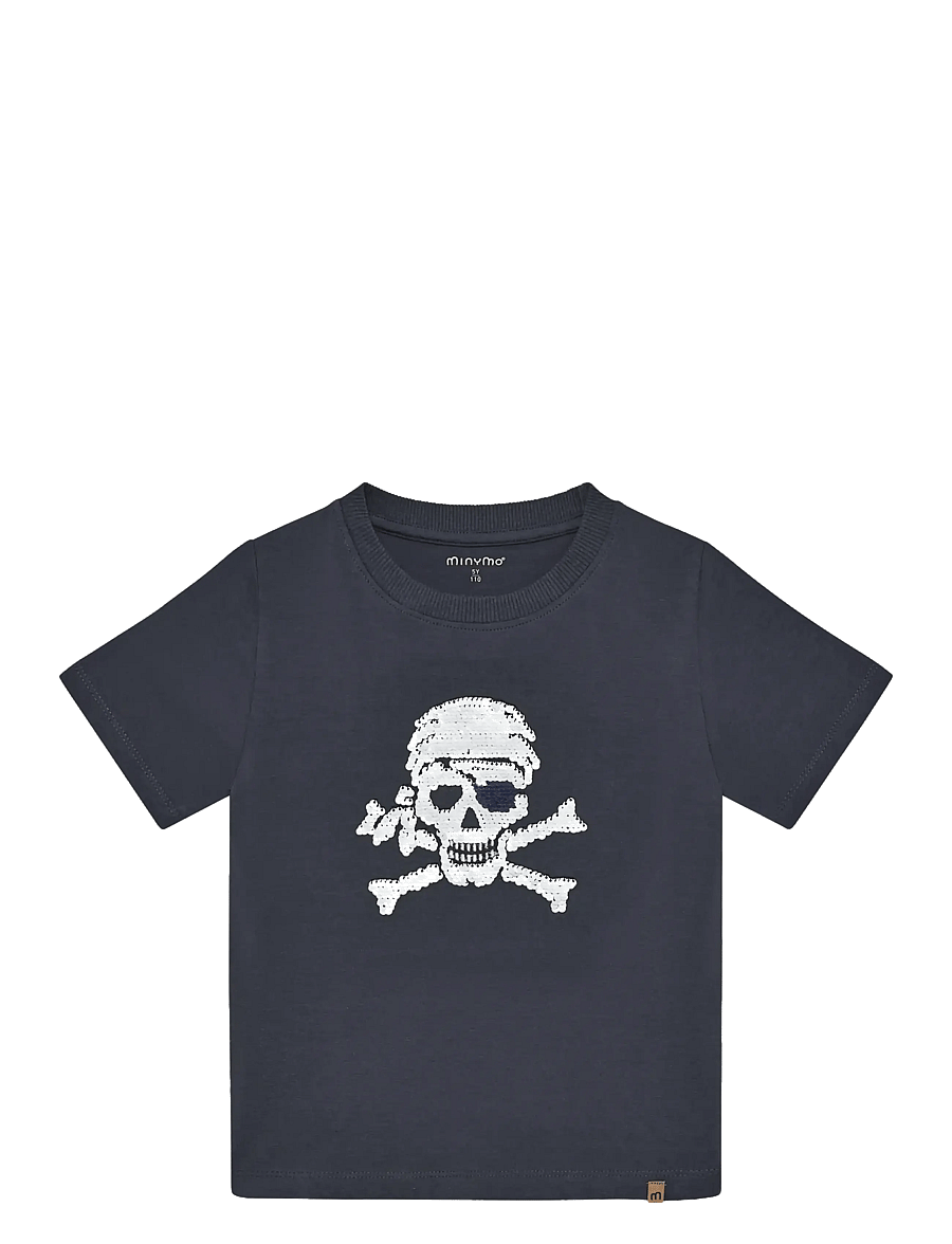 Minymo - T-shirt SS - lyhythihaiset t-paidat - odyssey gray - 0