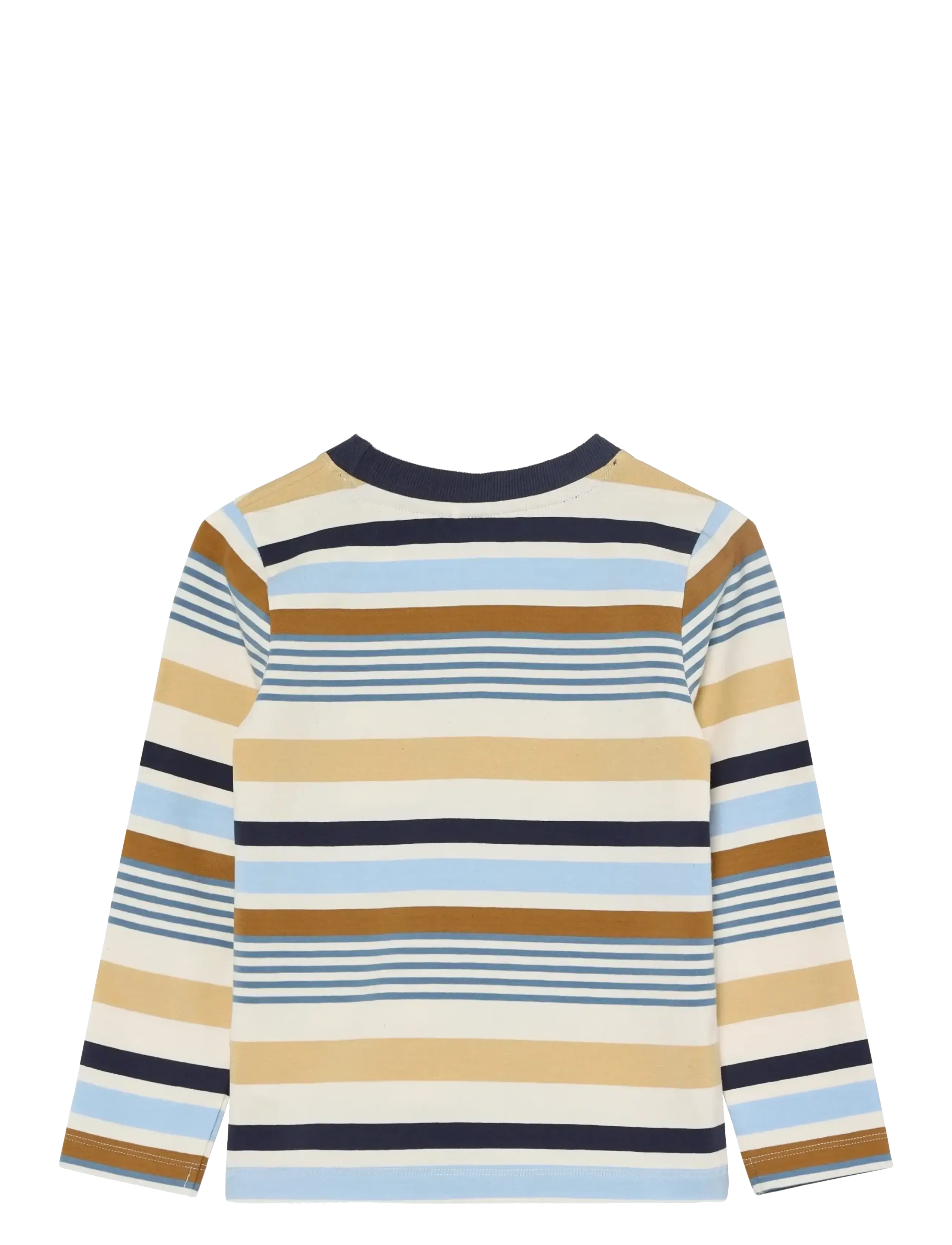 Minymo - T-shirt LS Y/D - t-shirts - odyssey gray - 1