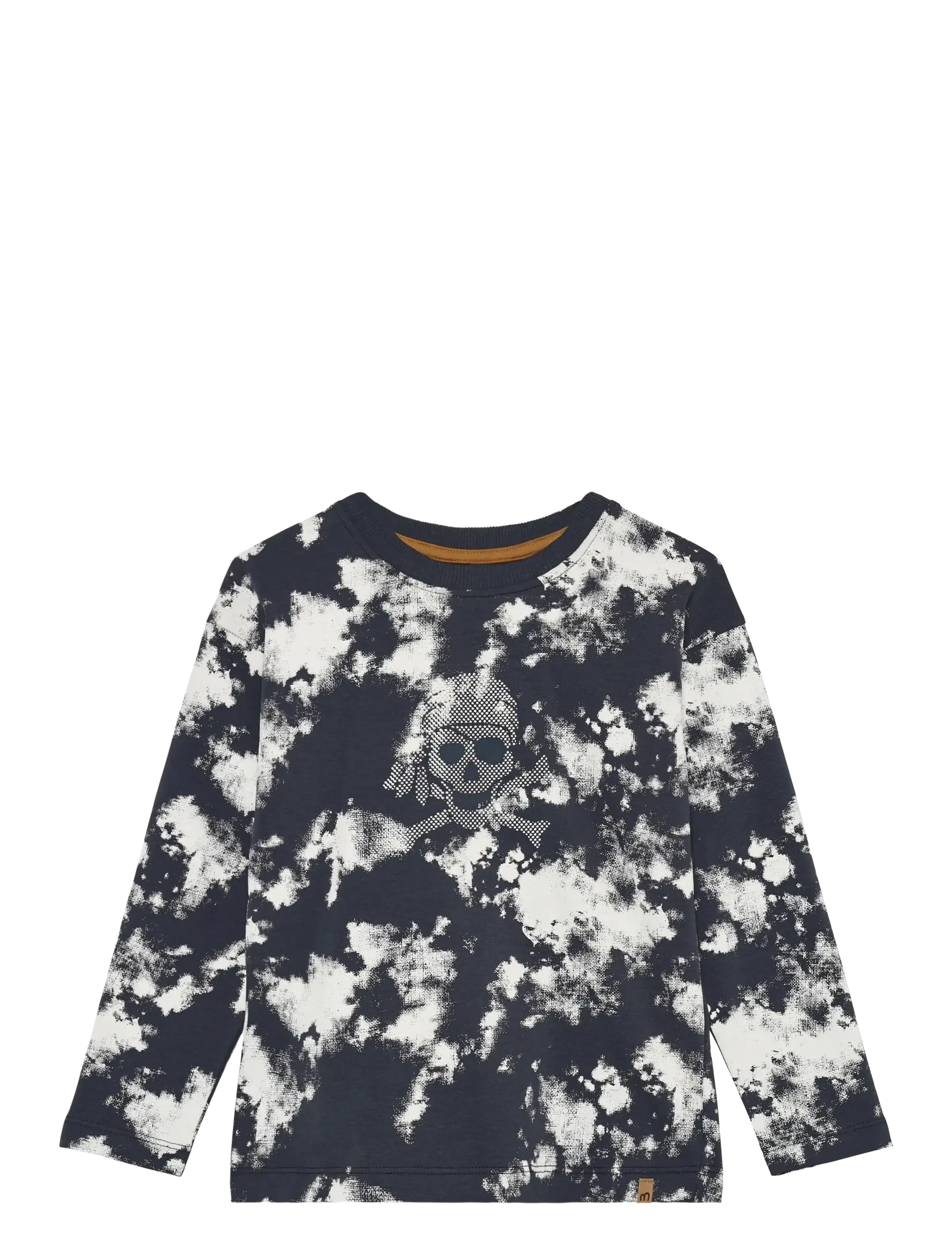 Minymo T-shirt LS AOP - 4 for 3 - ODYSSEY GRAY / multi