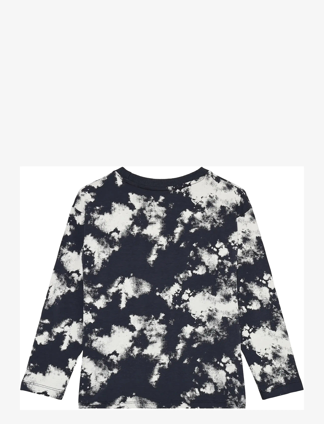 Minymo - T-shirt LS AOP - pikkade varrukatega - odyssey gray - 2