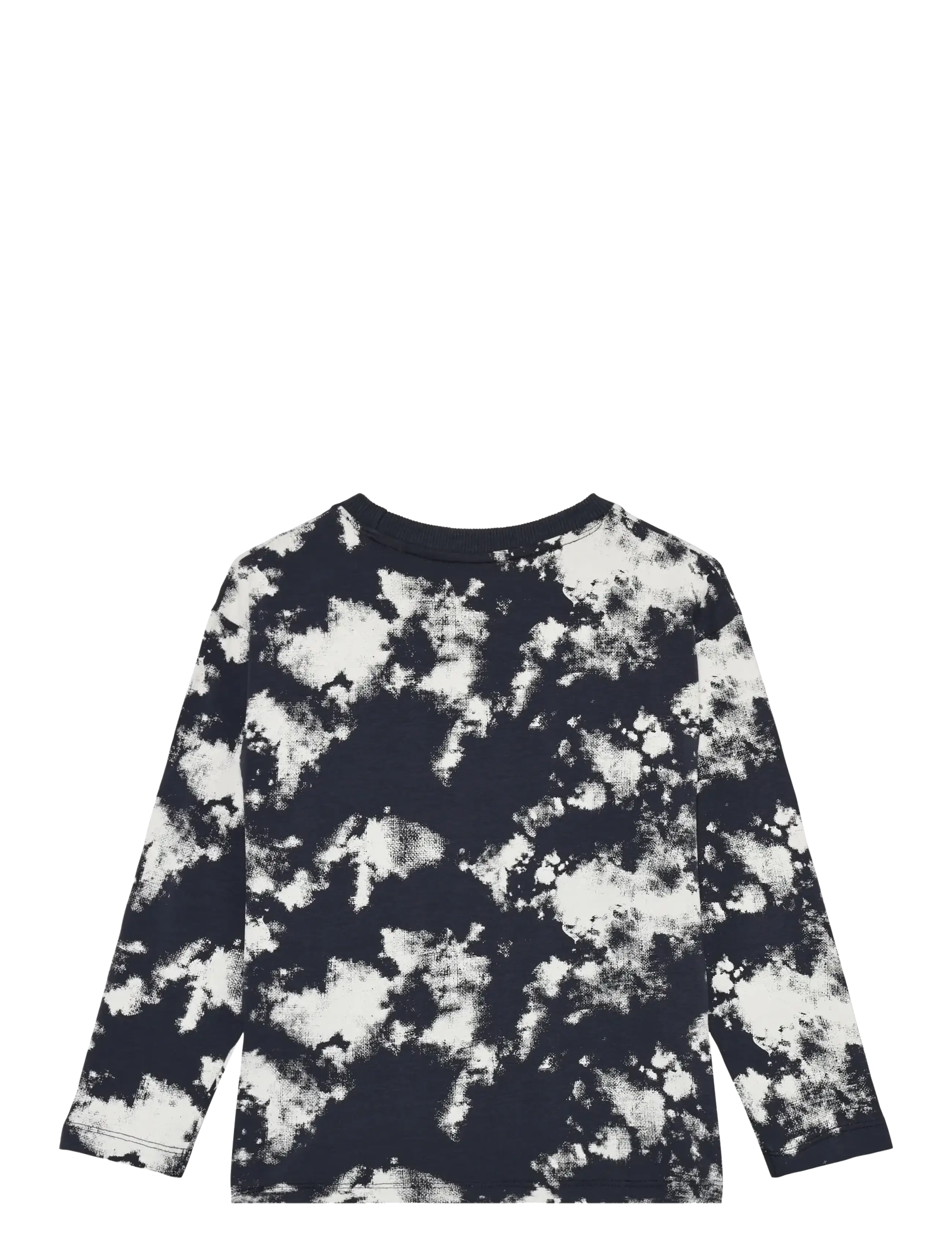 Minymo - T-shirt LS AOP - langärmelige - odyssey gray - 2