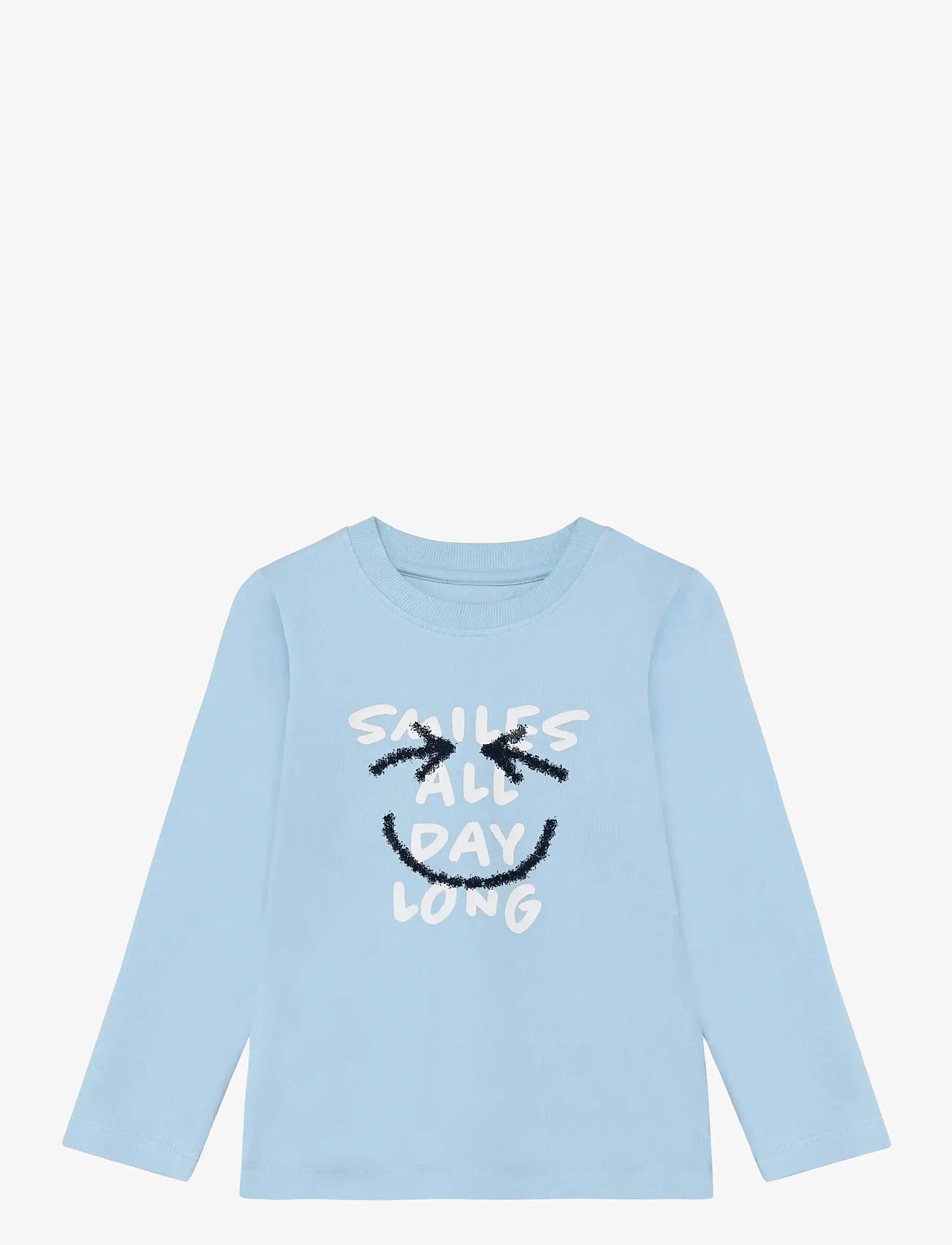 Minymo - T-shirt LS - niagara mist - 0