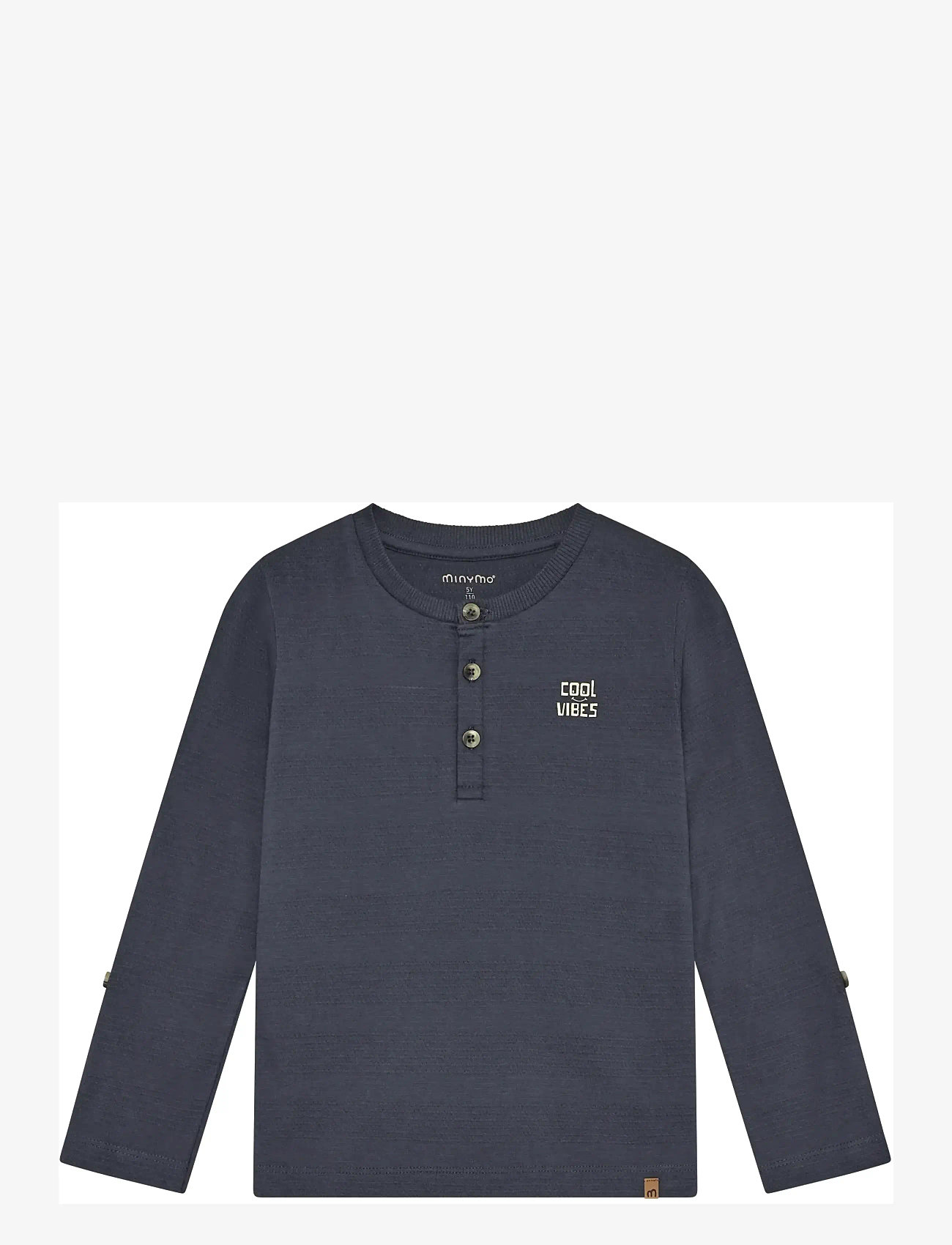 Minymo - T-shirt LS - długi rękaw - odyssey gray - 0