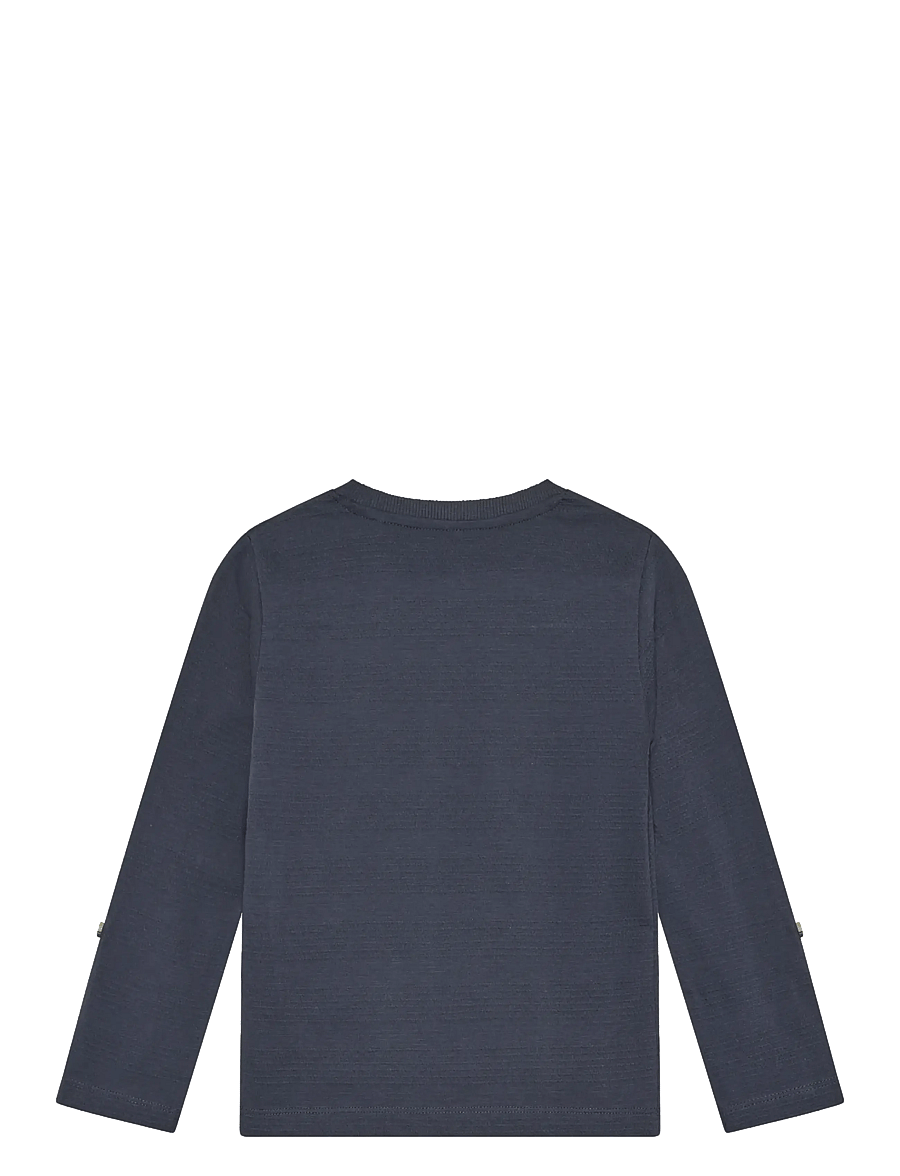 Minymo - T-shirt LS - langerma bolir - odyssey gray - 1