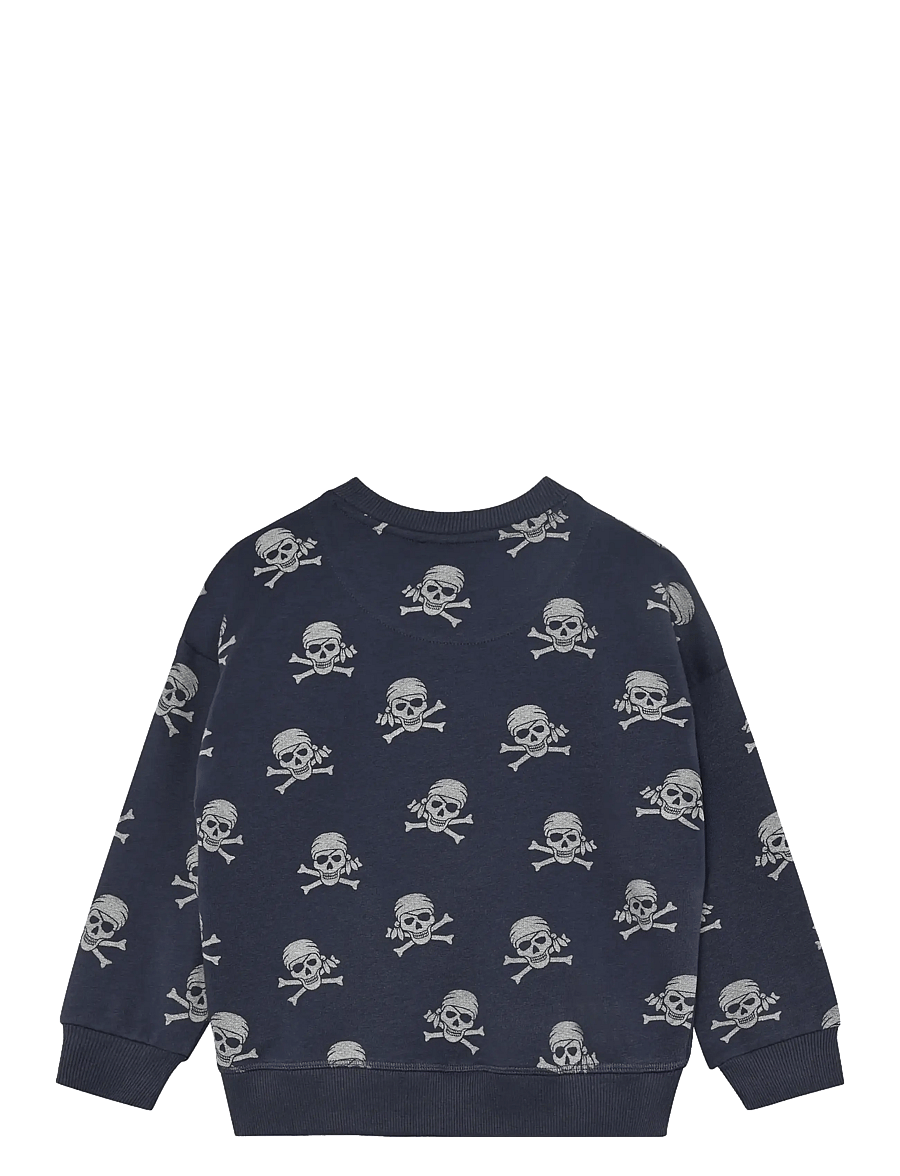 Minymo - Sweatshirt LS AOP - sweatshirts - odyssey gray - 2