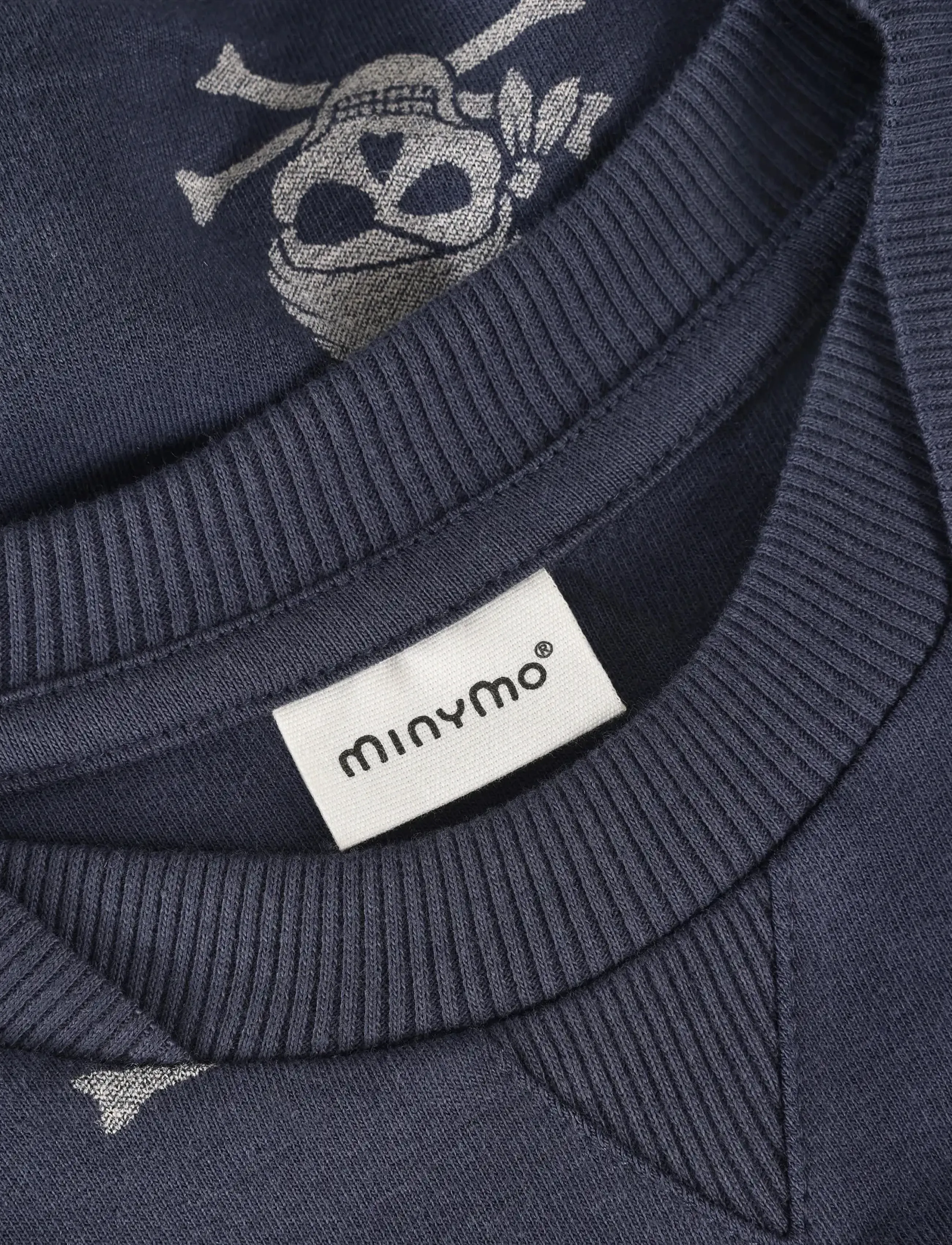 Minymo - Sweatshirt LS AOP - sweatshirts - odyssey gray - 3