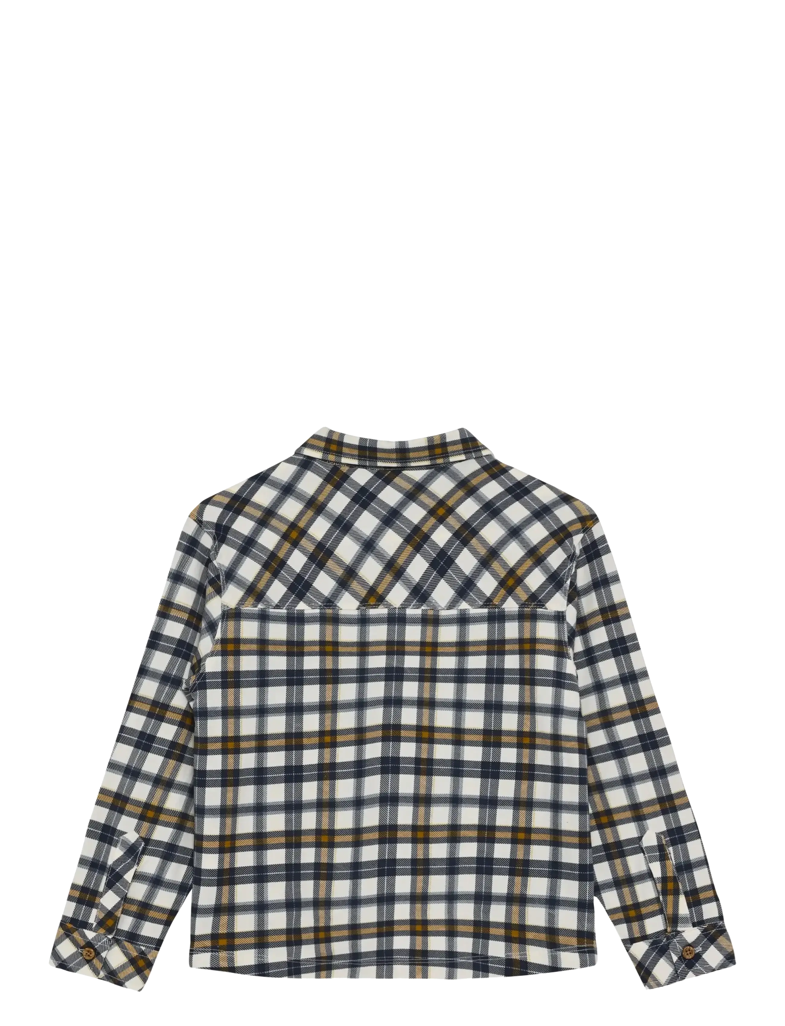 Minymo - Shirt LS AOP - långärmade skjortor - white swan - 2