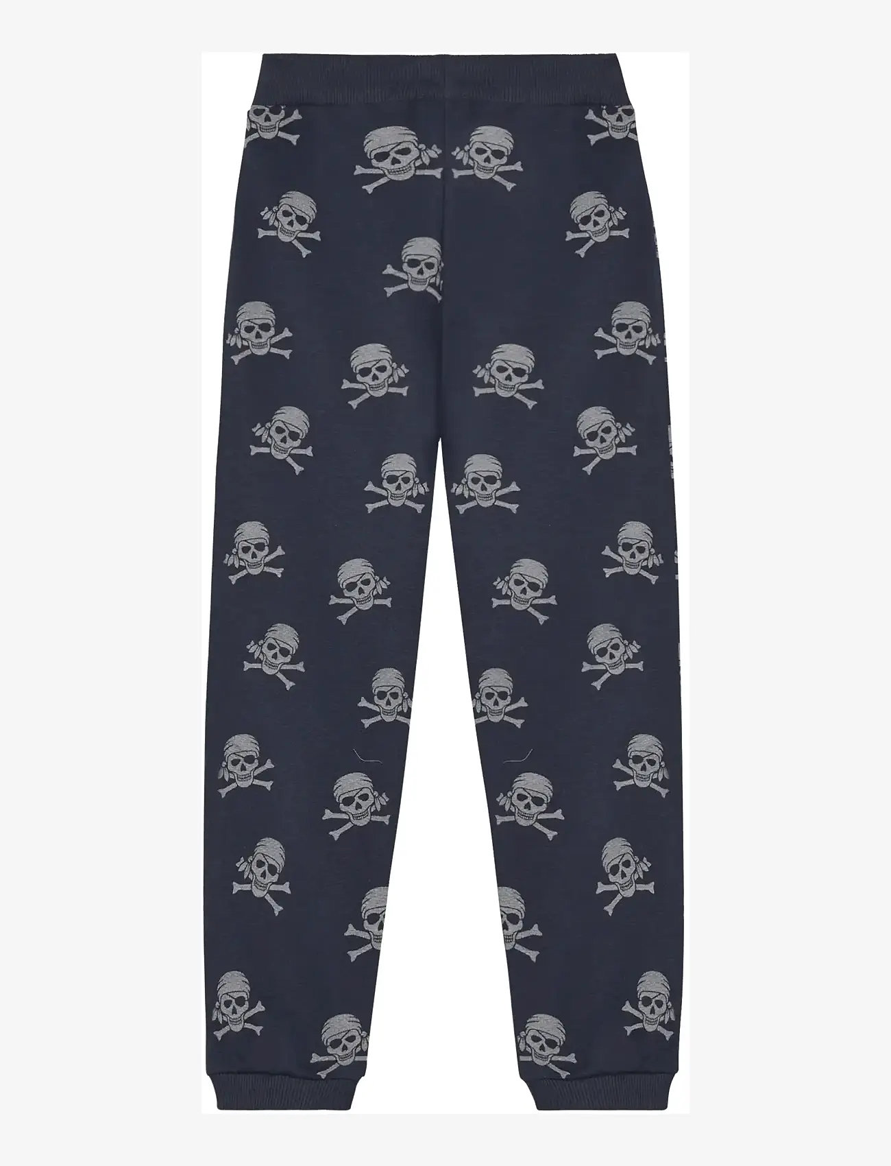 Minymo - Pants Sweat AOP - sweatpants - odyssey gray - 1