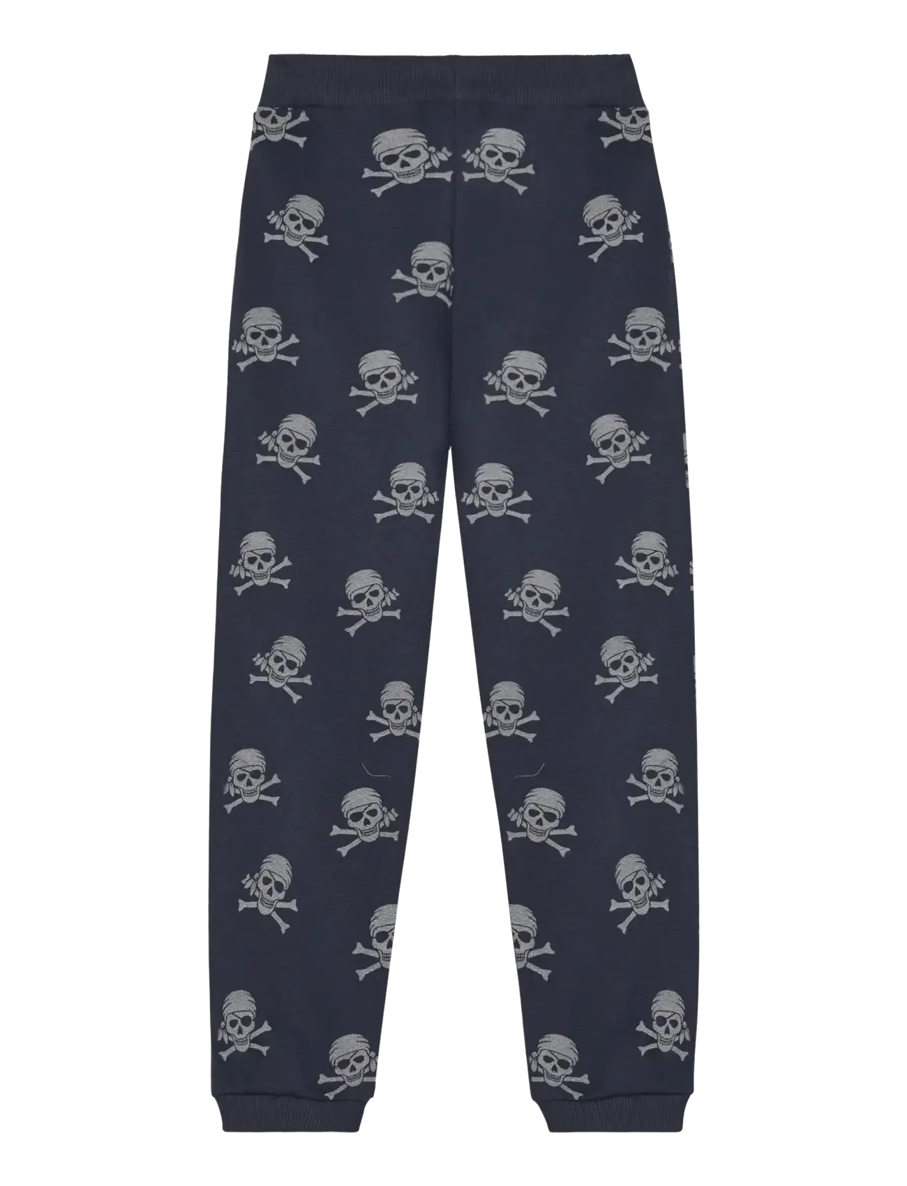 Minymo - Pants Sweat AOP - gode sommertilbud - odyssey gray - 1