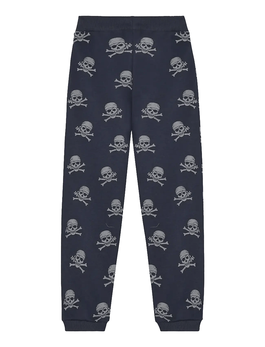 Minymo - Pants Sweat AOP - jogginghosen - odyssey gray - 1