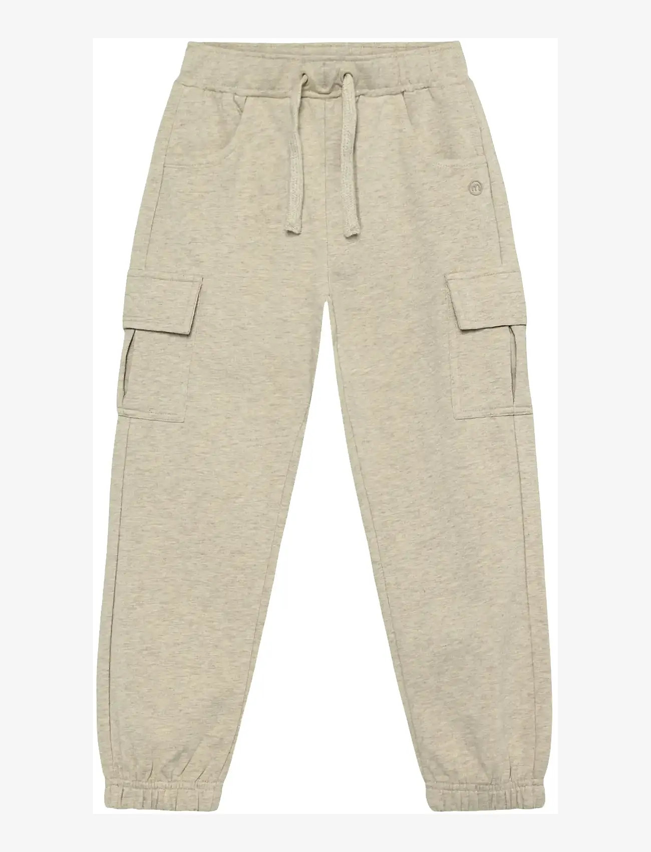 Minymo - Pants Sweat - suvised sooduspakkumised - beige melange - 1
