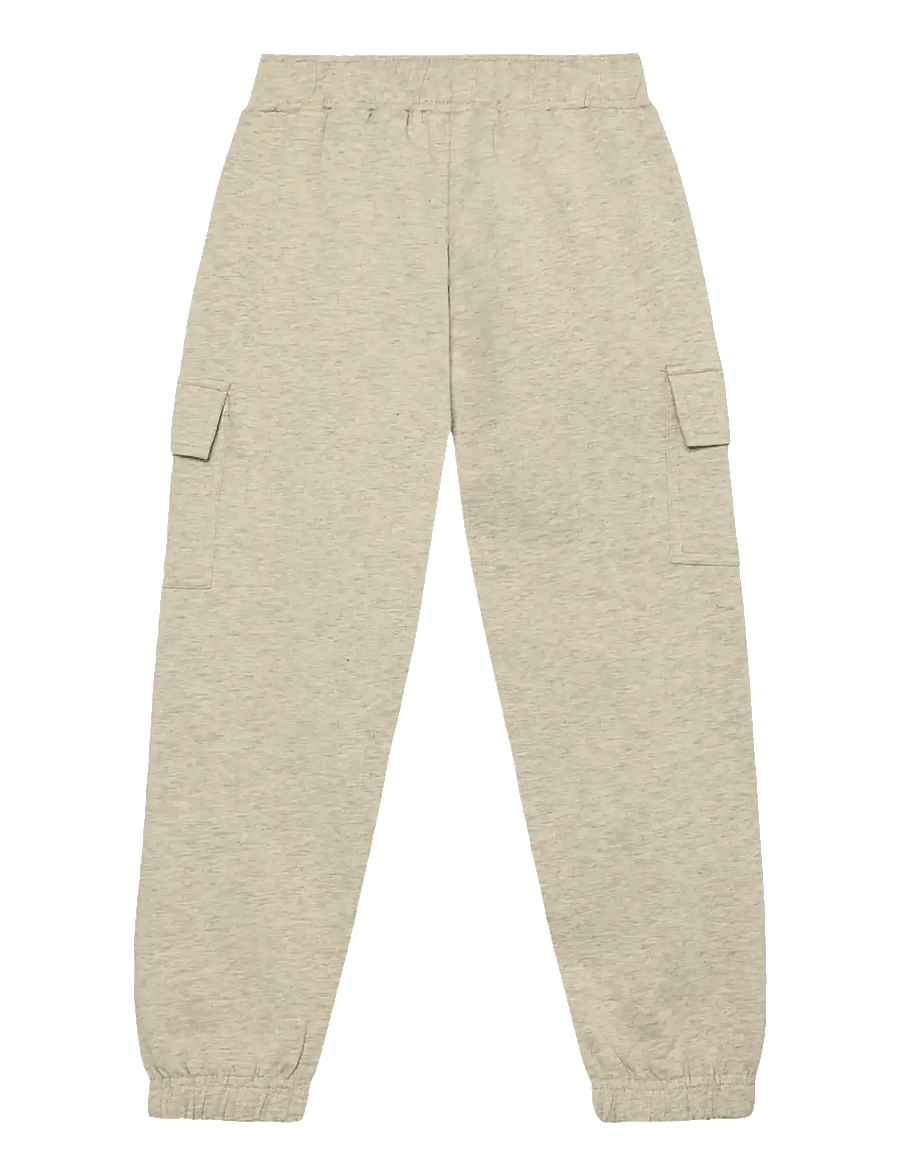 Minymo - Pants Sweat - joggingbuxur - beige melange - 2