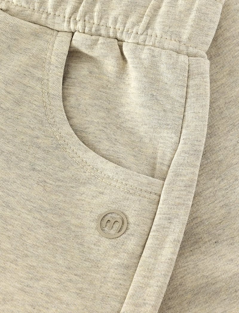 Minymo - Pants Sweat - sweatpants - beige melange - 3