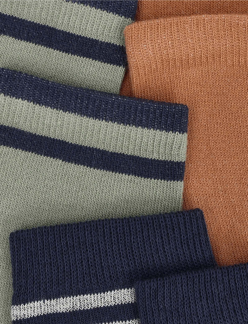 Minymo - 3-Pack Socks - sokid - lily pad - 4