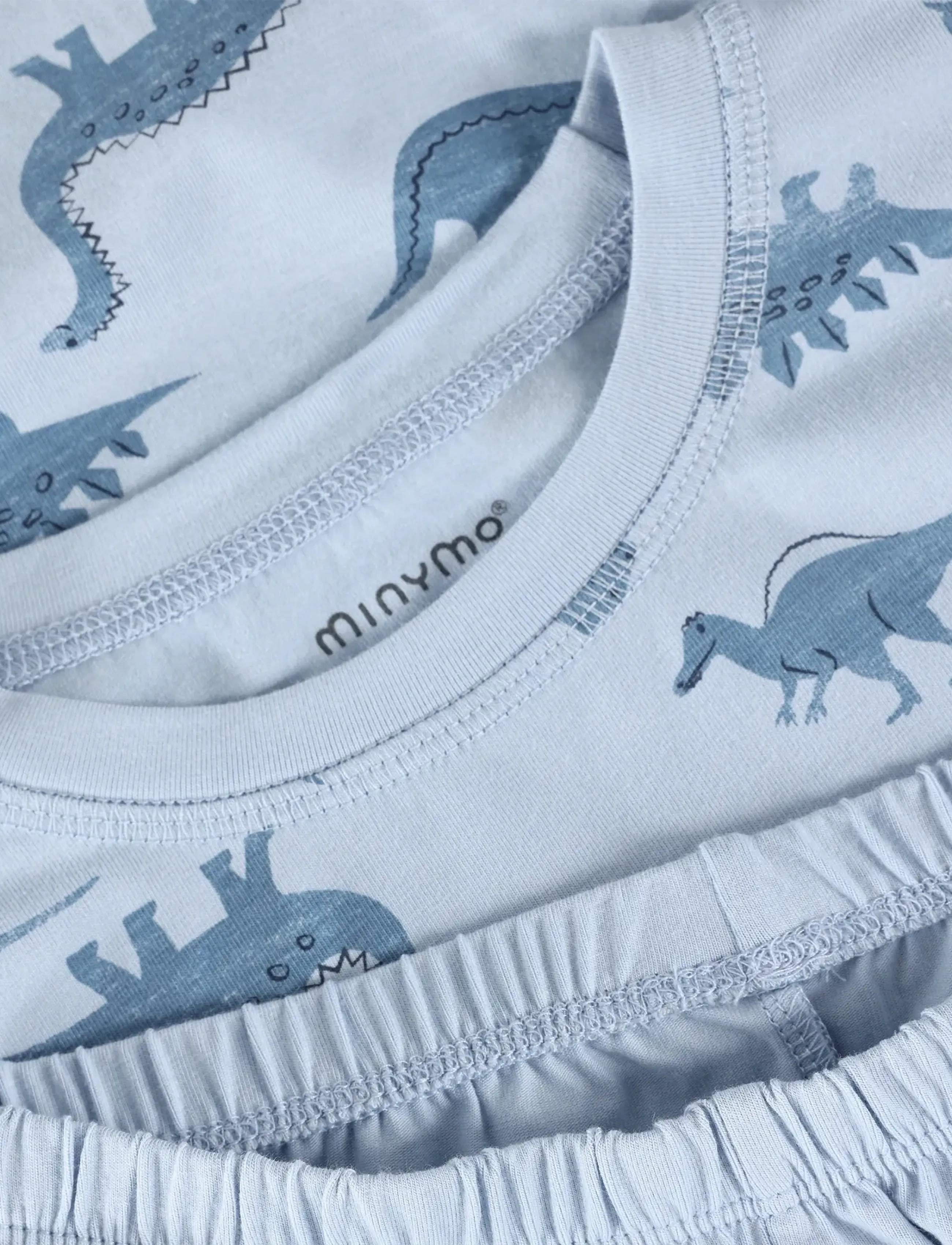 Minymo - Pyjamas LS Set AOP - sets - niagara mist - 4