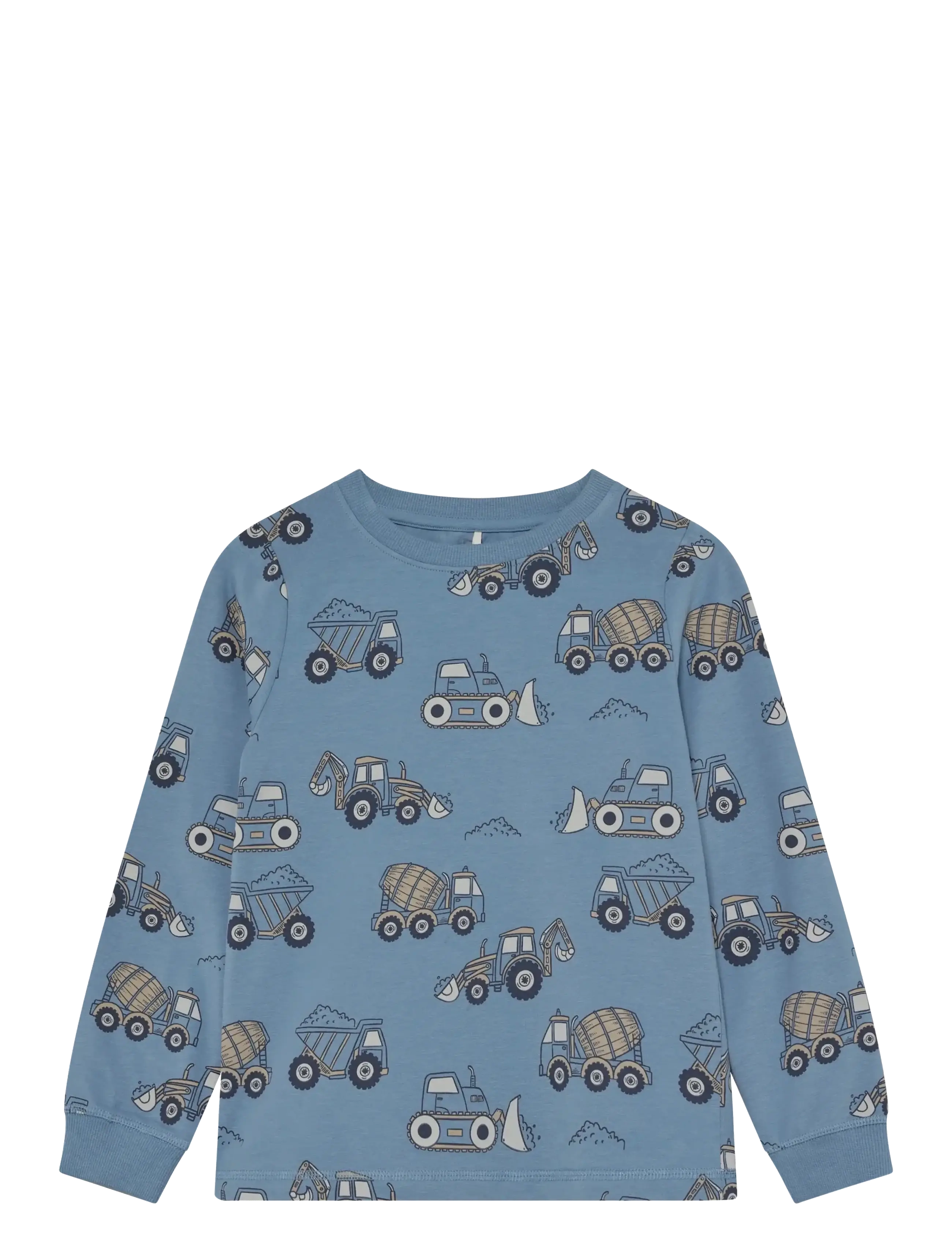Minymo - Pyjamas LS Set AOP - pyjamas - blue shadow - 2