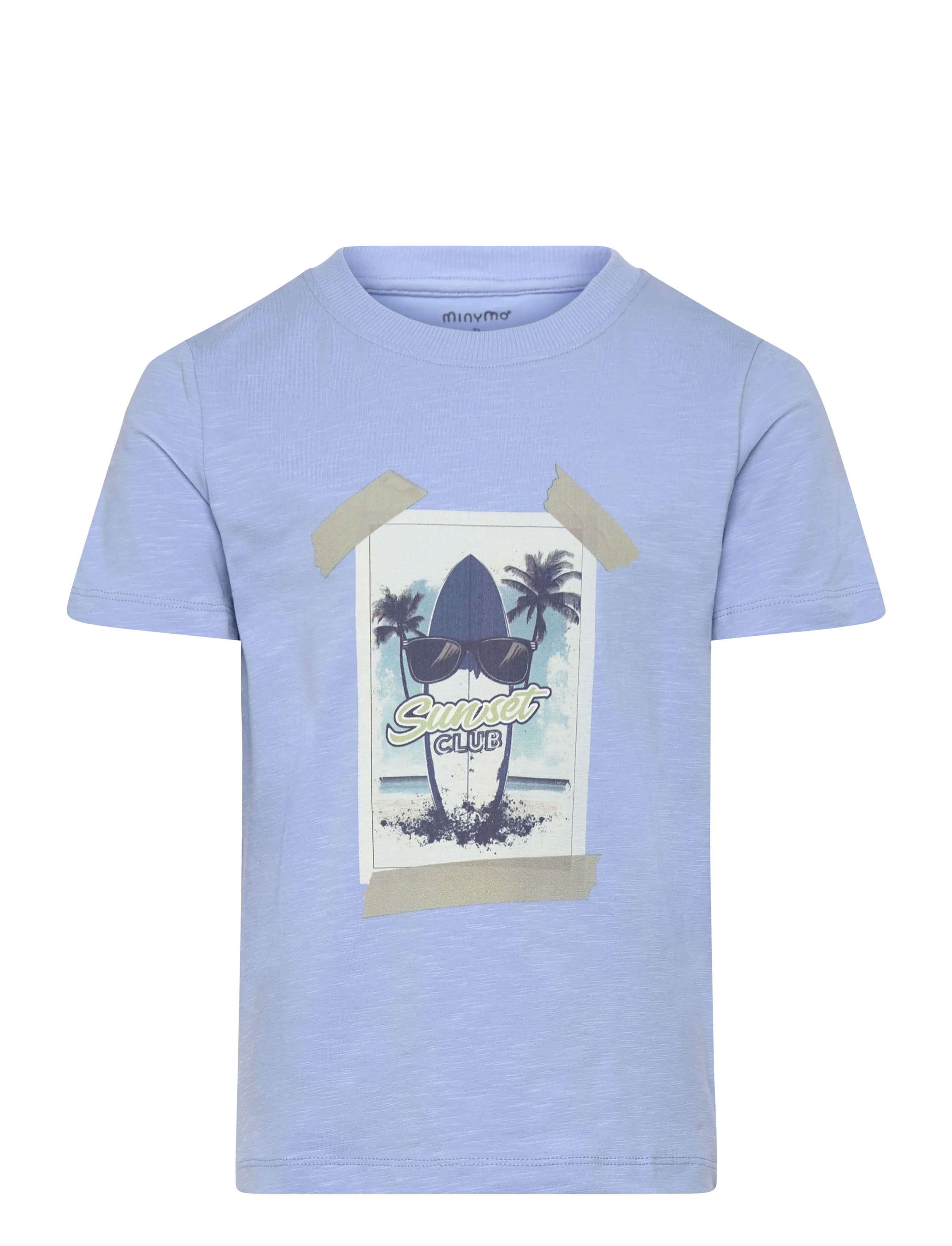 Minymo T-shirt SS - Kläder - POLARIS STAR / blue