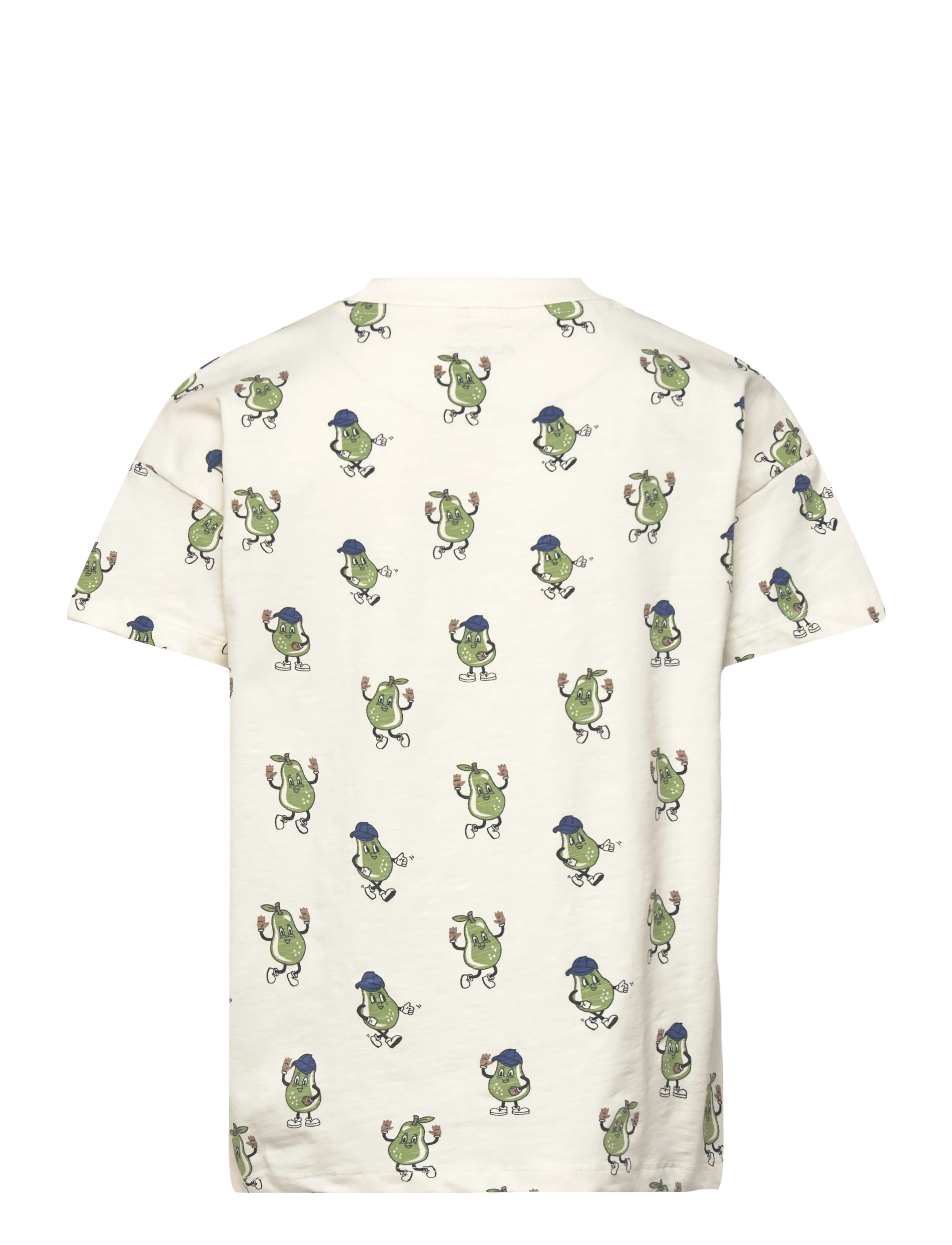Minymo - T-shirt SS AOP - lühikeste varrukatega t-särgid - vanilla ice - 1