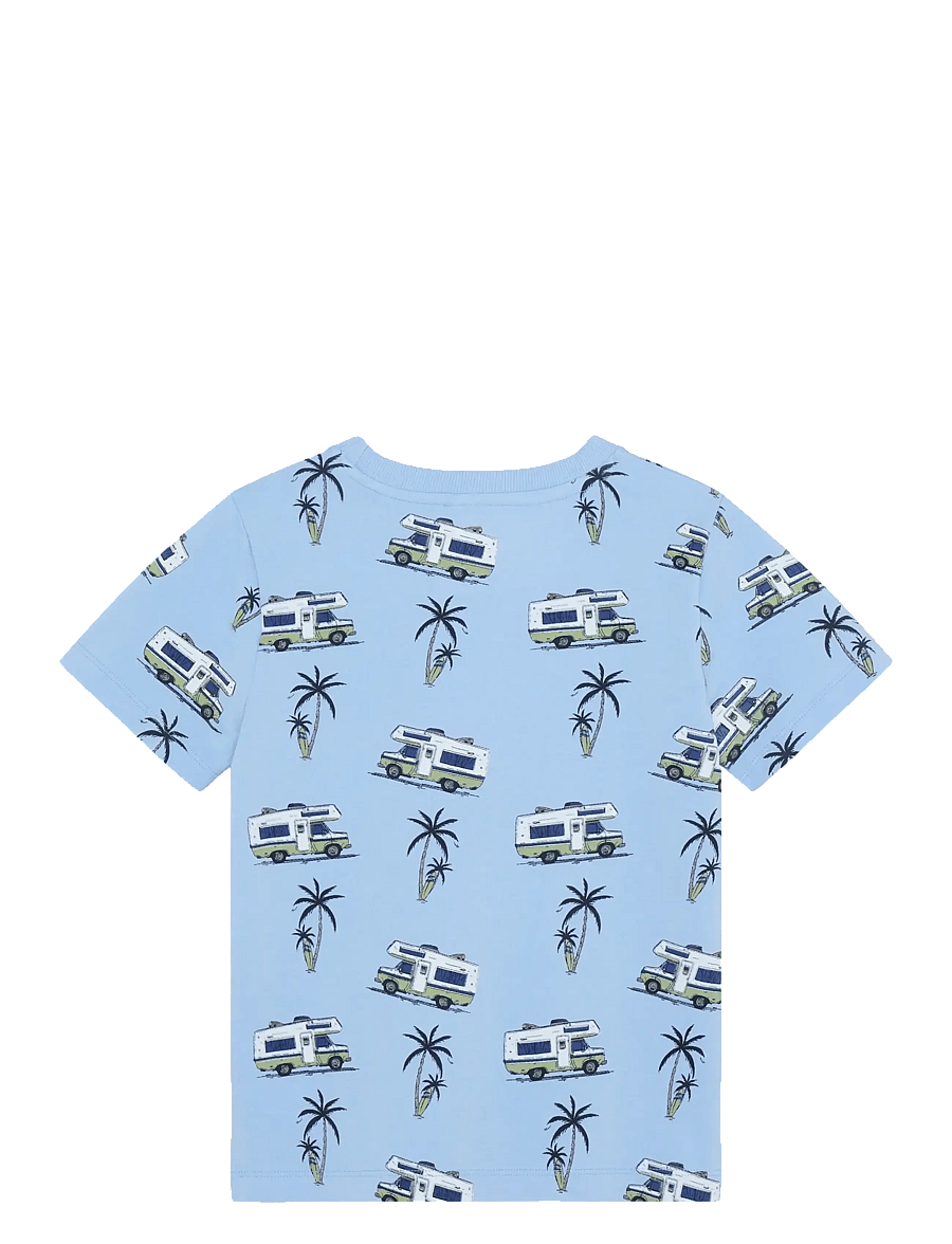 Minymo - T-shirt SS AOP - short-sleeved t-shirts - polaris star - 2