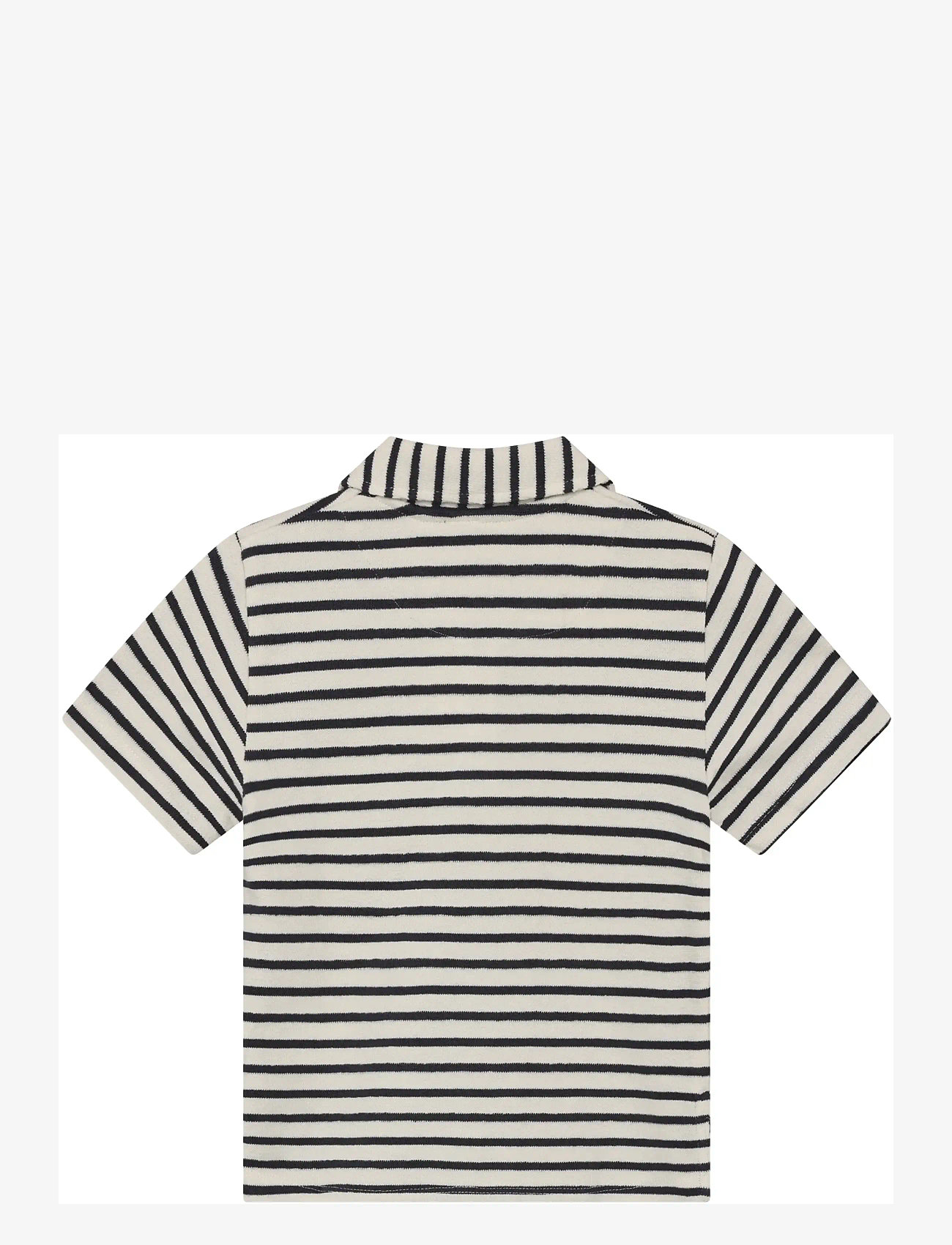 Minymo - Polo T-shirt SS Y/D - kurzärmelig - vanilla ice - 2