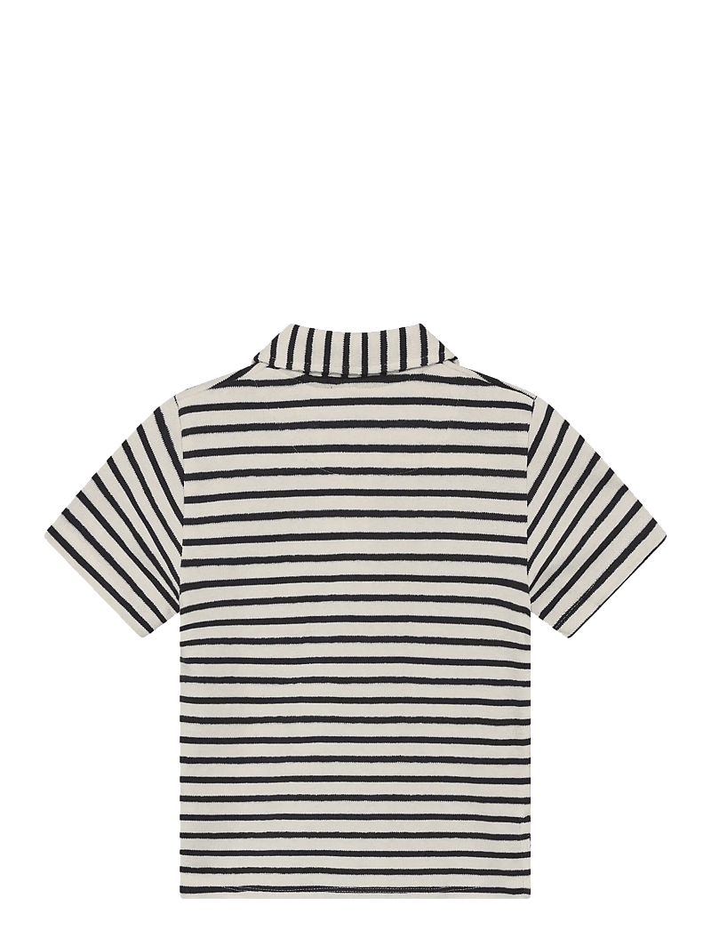 Minymo - Polo T-shirt SS Y/D - kurzärmelig - vanilla ice - 2