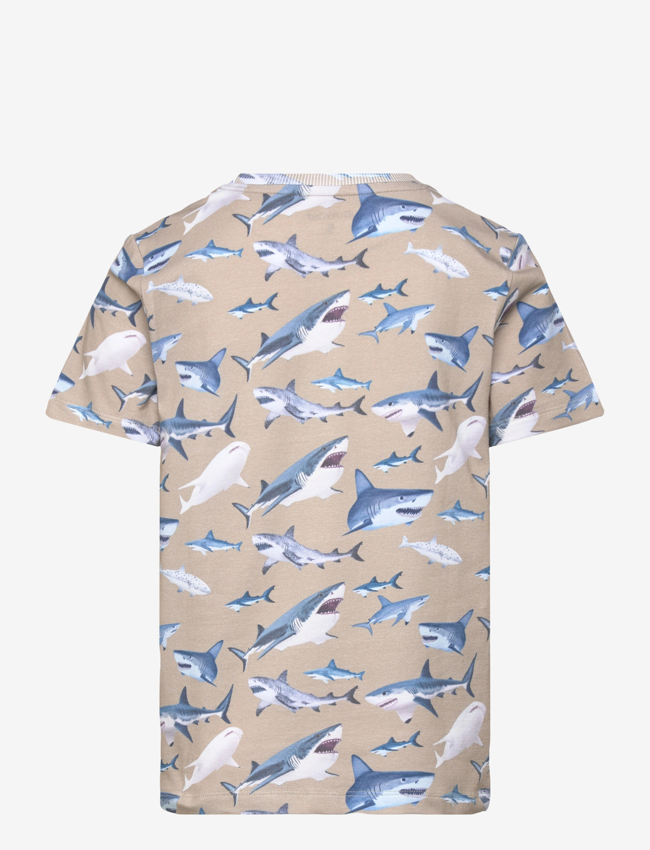 Minymo - T-shirt SS AOP - kortærmede t-shirts - white pepper - 1