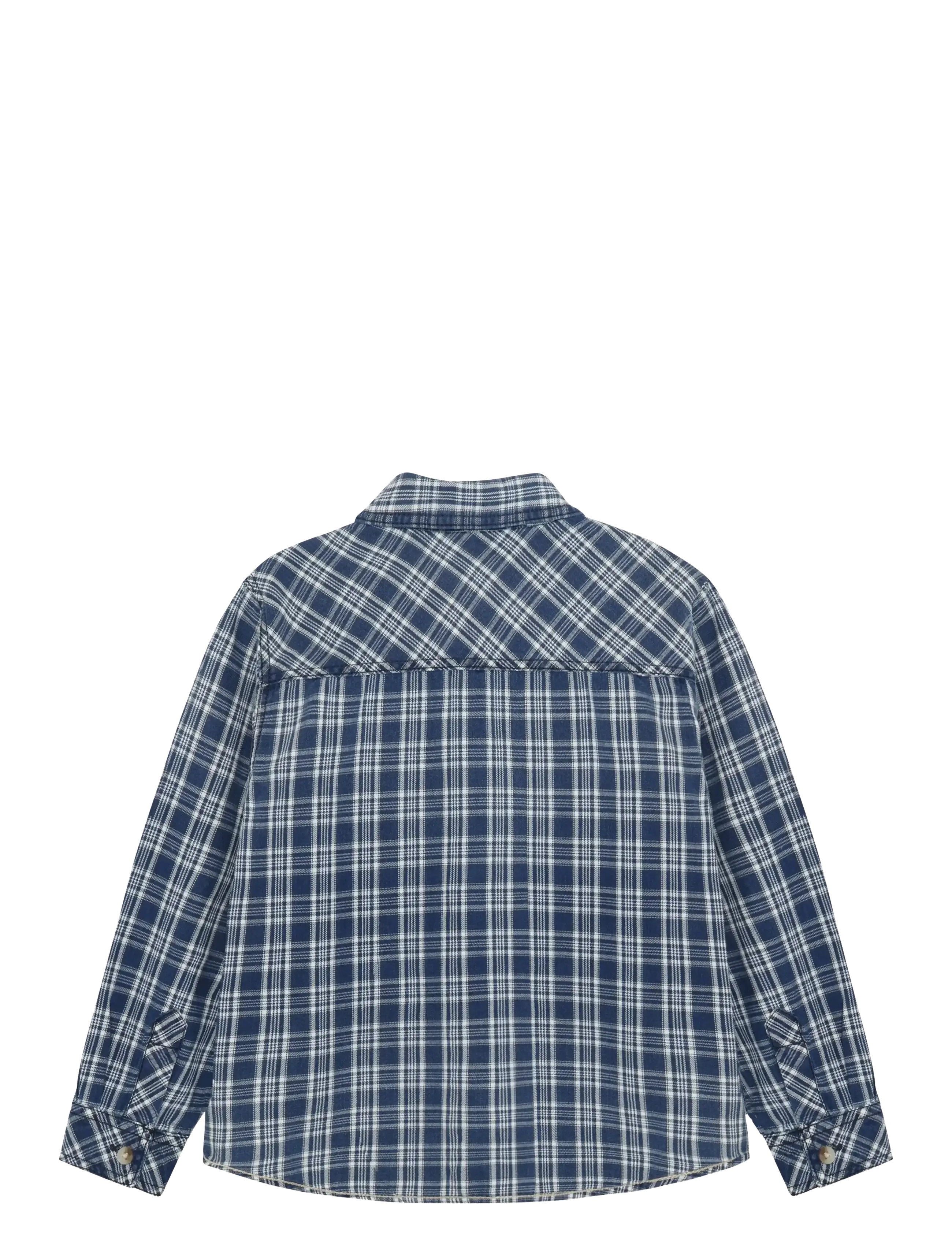 Minymo - Shirt LS Check - skjortor - dutch blue - 2