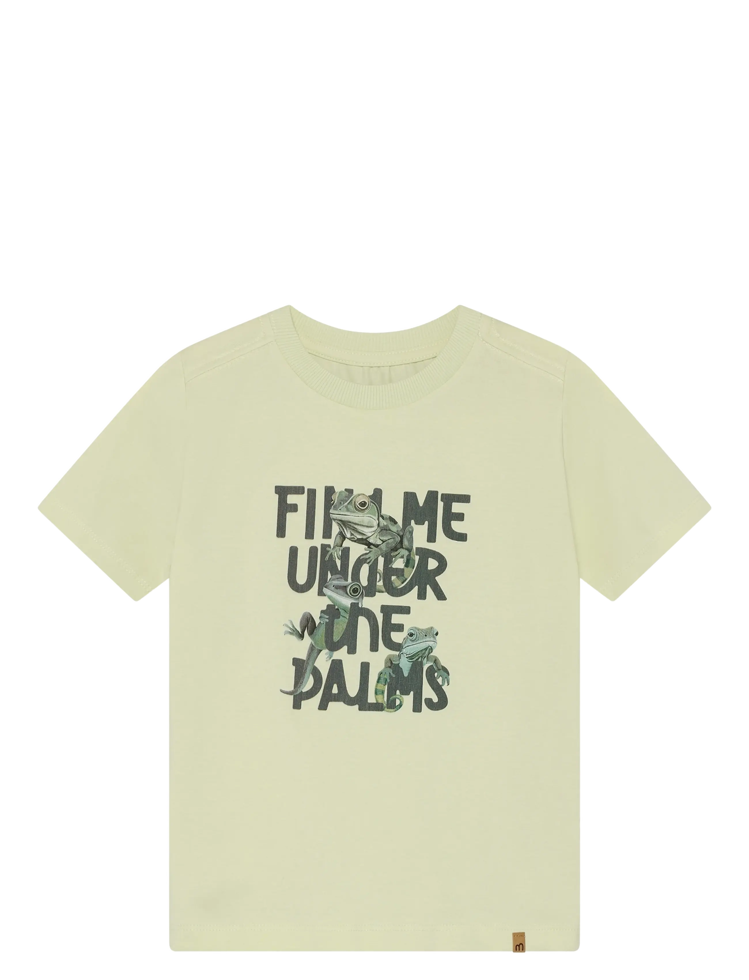Minymo T-shirt SS - Minymo - WHITA JADE / green