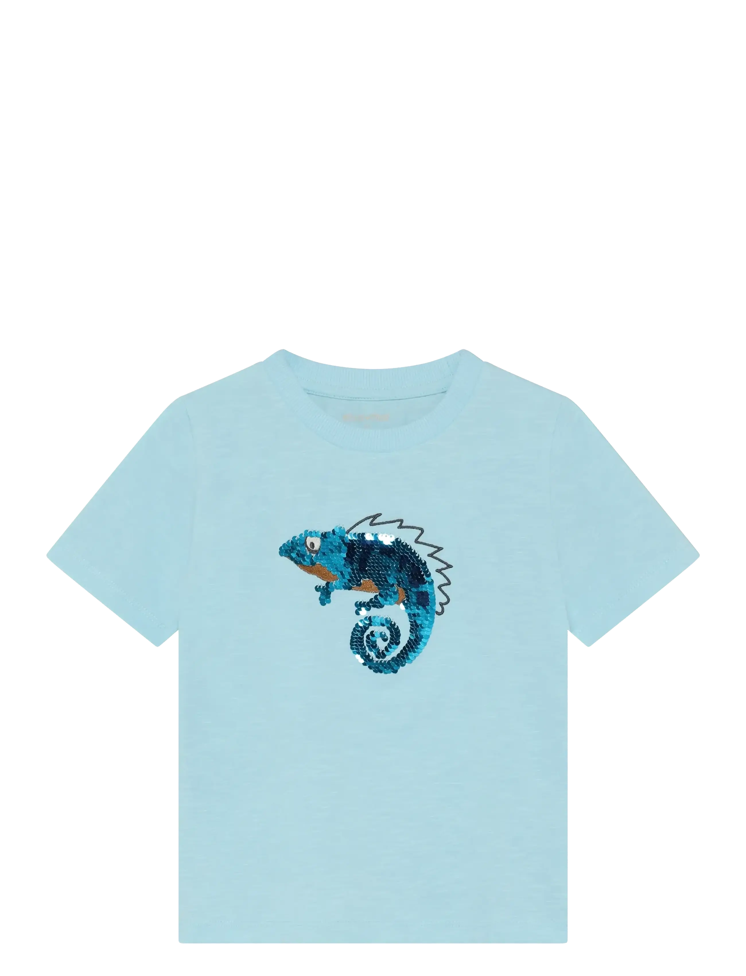 Minymo T-shirt SS - Kläder - AQUA-ESQUE / blue