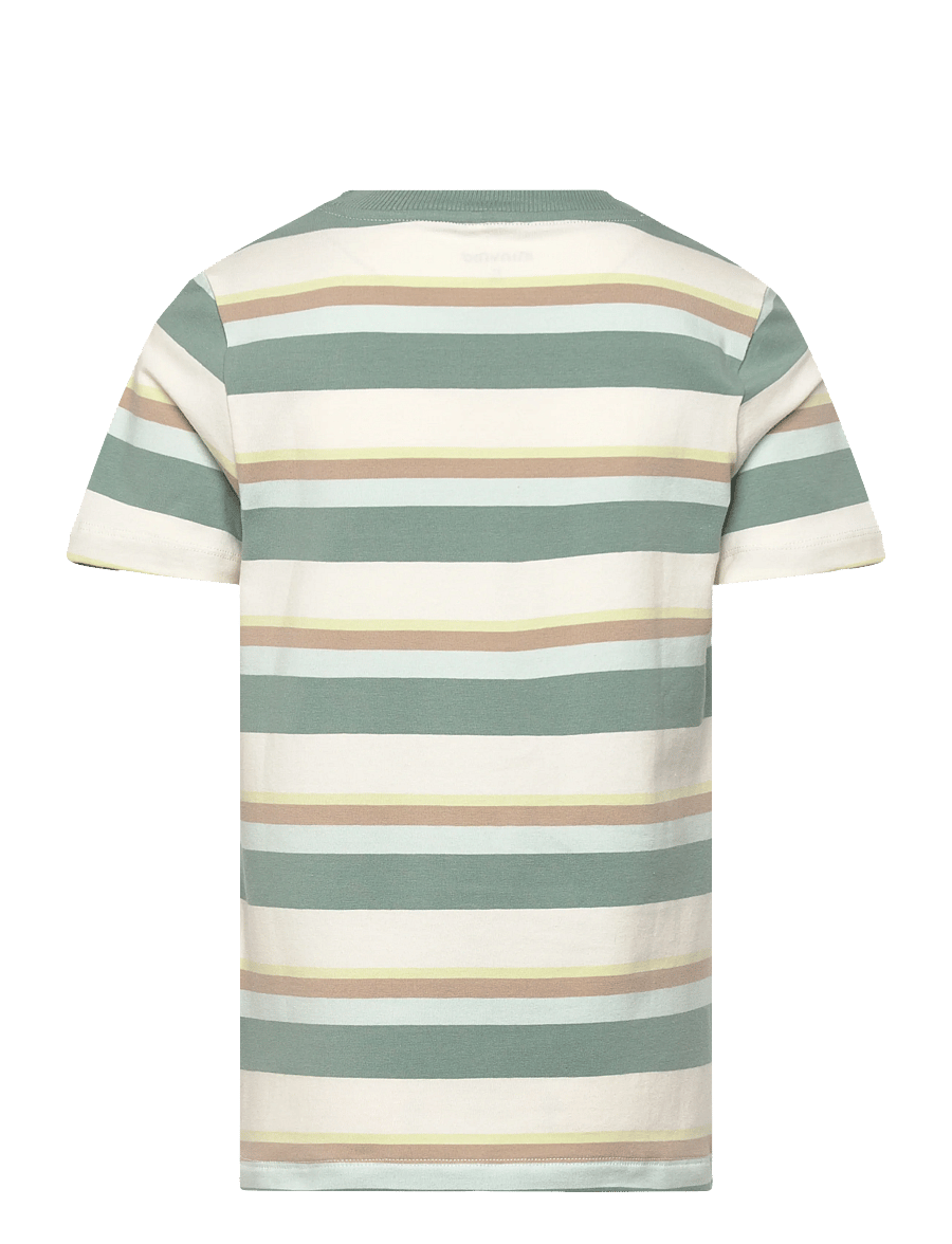 Minymo - T-shirt SS Y/D - kortærmede - lily pad - 1